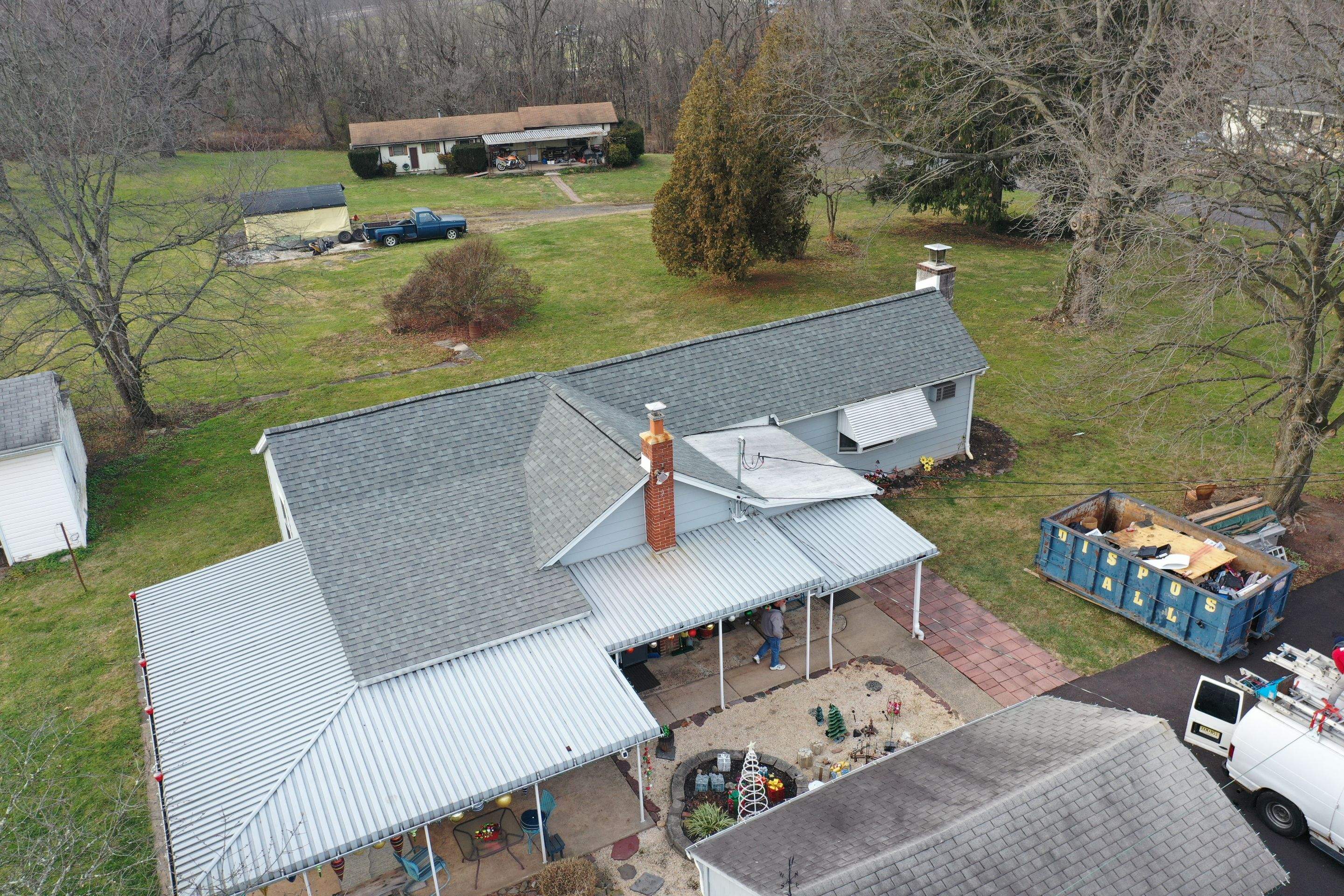 Roofing Installation using CertainTeed Landmark - Georgetown Gray by Storm Guard of Ches-Mont PA
