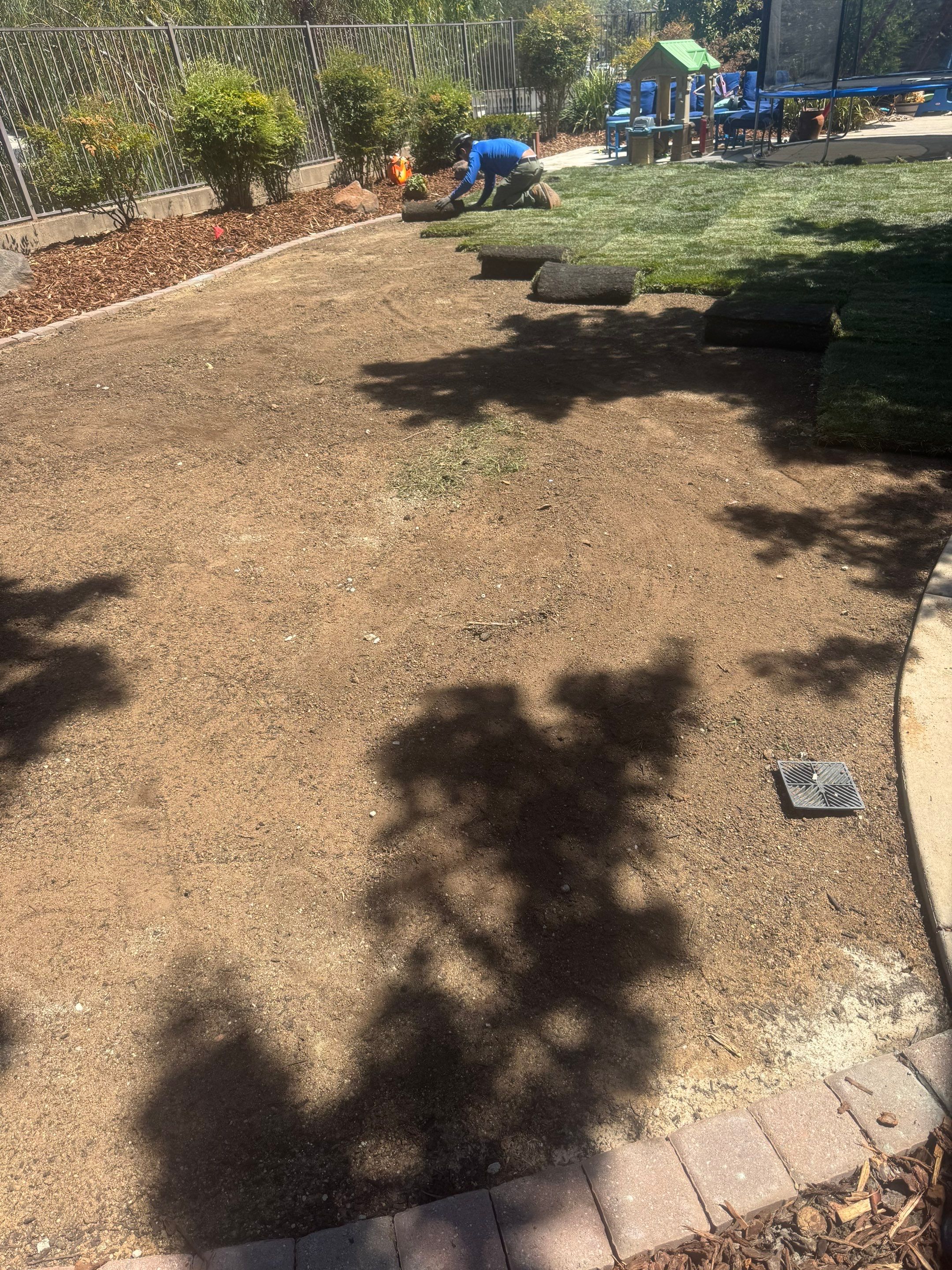 Project in West Sacramento by A - G Sod Farms