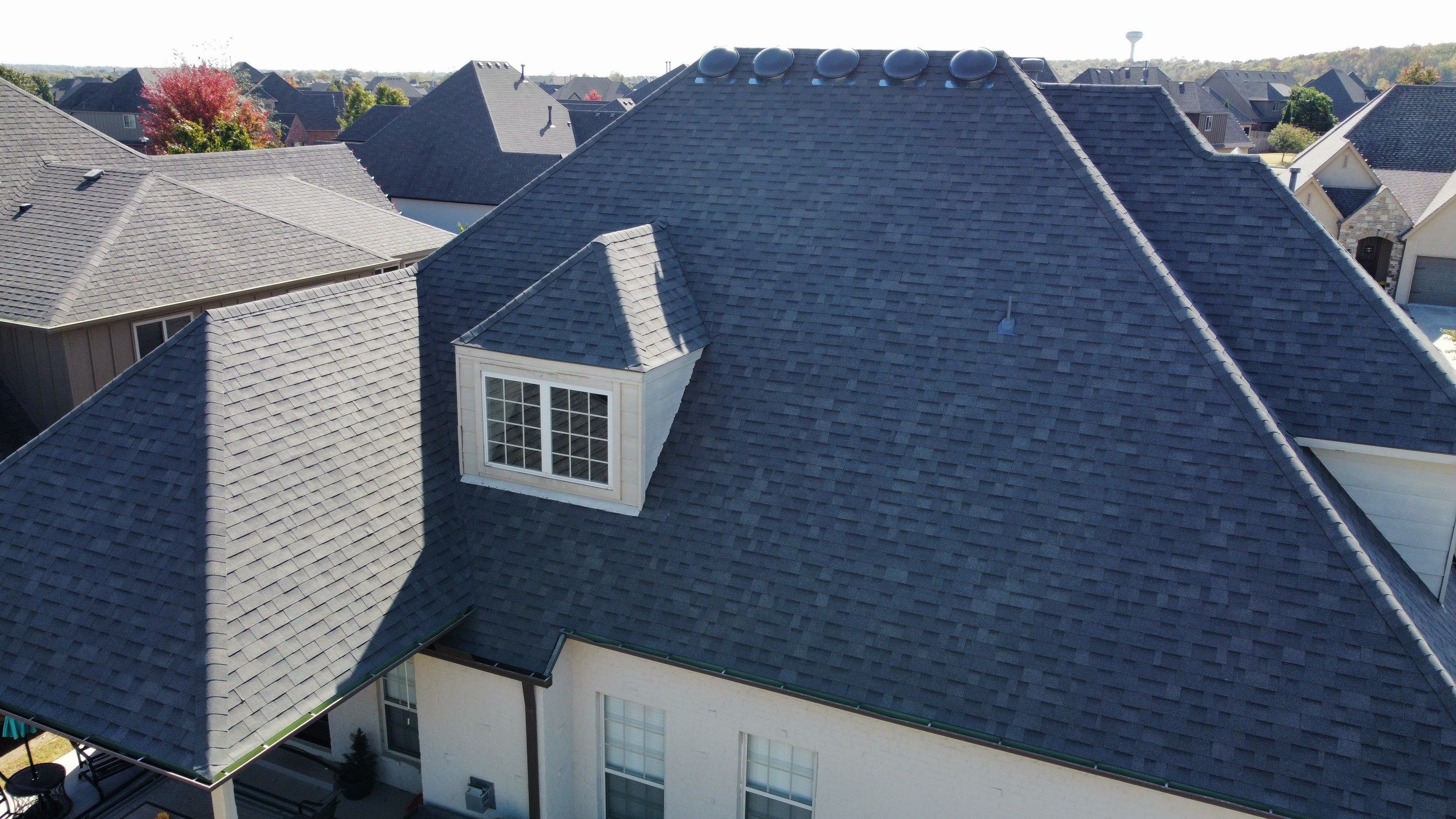 Residential Roof Replacement using Malarkey Vista (Weathered Wood) by Sentry Roofing