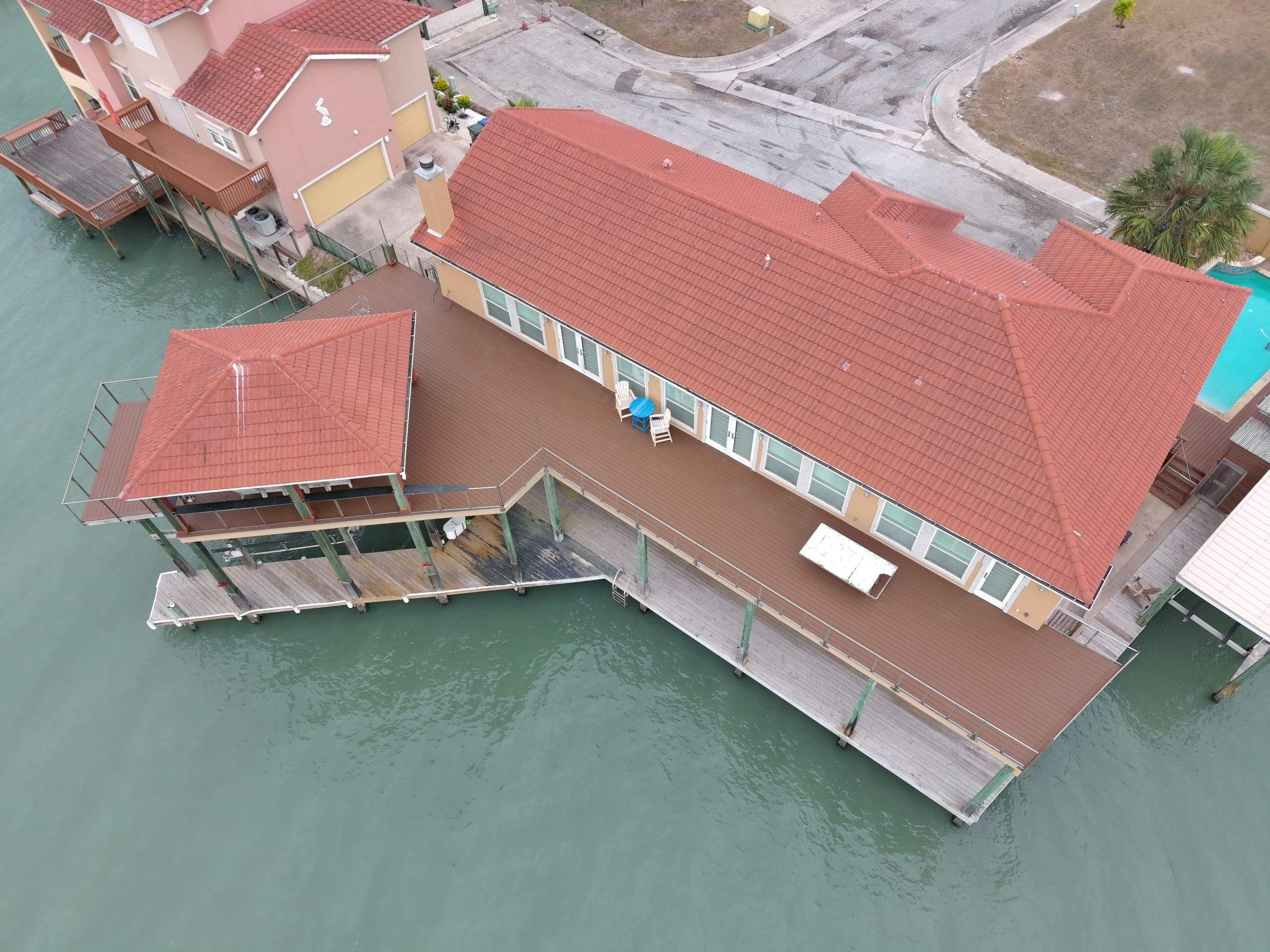 Waterfront Walkout Waterproofed! by Bayfront Roofing and Construction