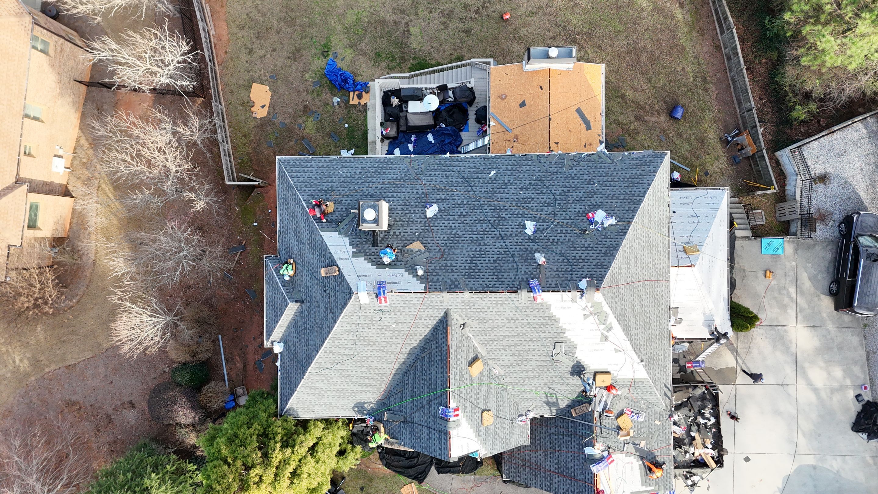 GAF Timberline HDZ in Charcoal by Element Pros Roofing, LLC