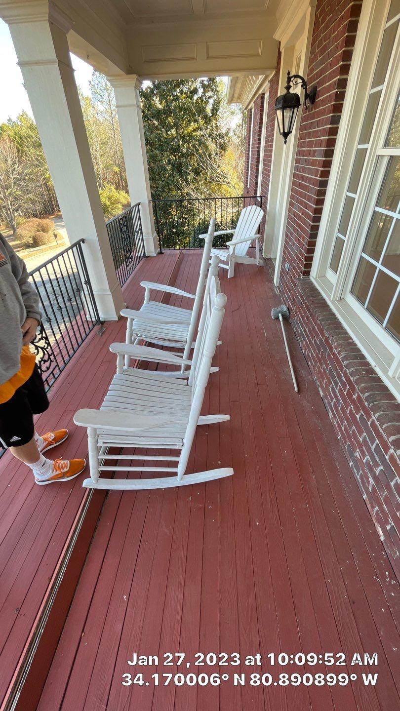 Exterior Trim Paint and Concrete Coating by Thompson Industrial