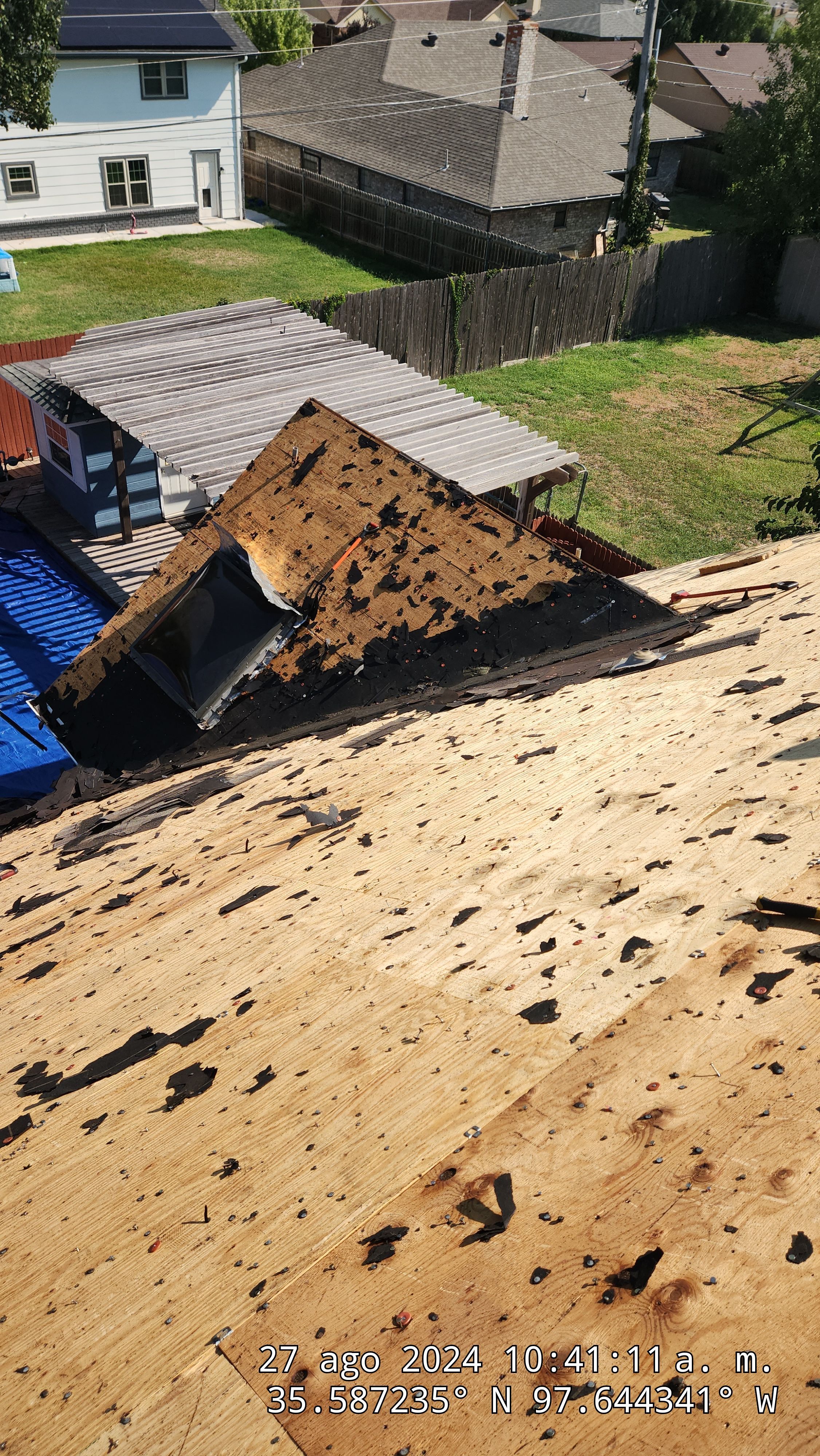 Residential Roofing Installation using GAF by Castillo Roofing