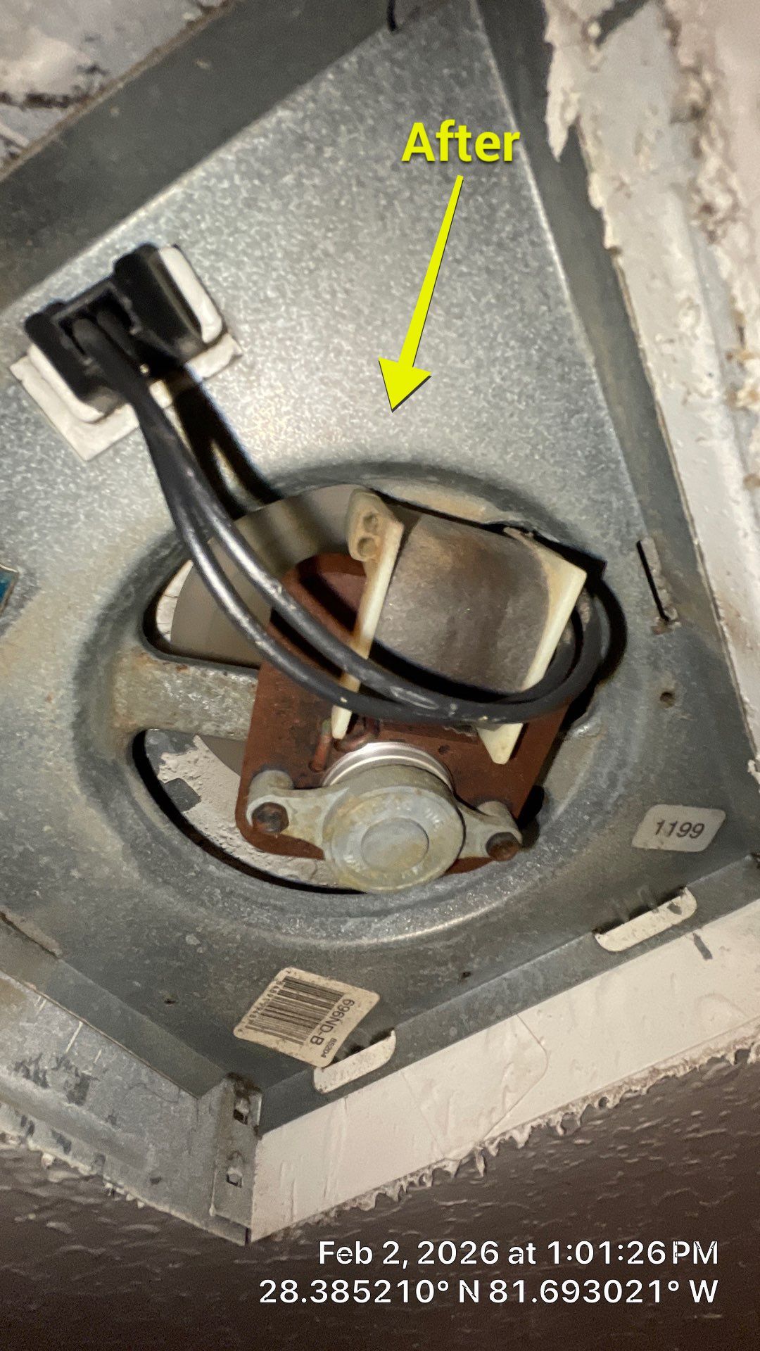 Air Duct Bathroom Exhaust Fans Cleaning in Clermont by Hygienic Air, Inc