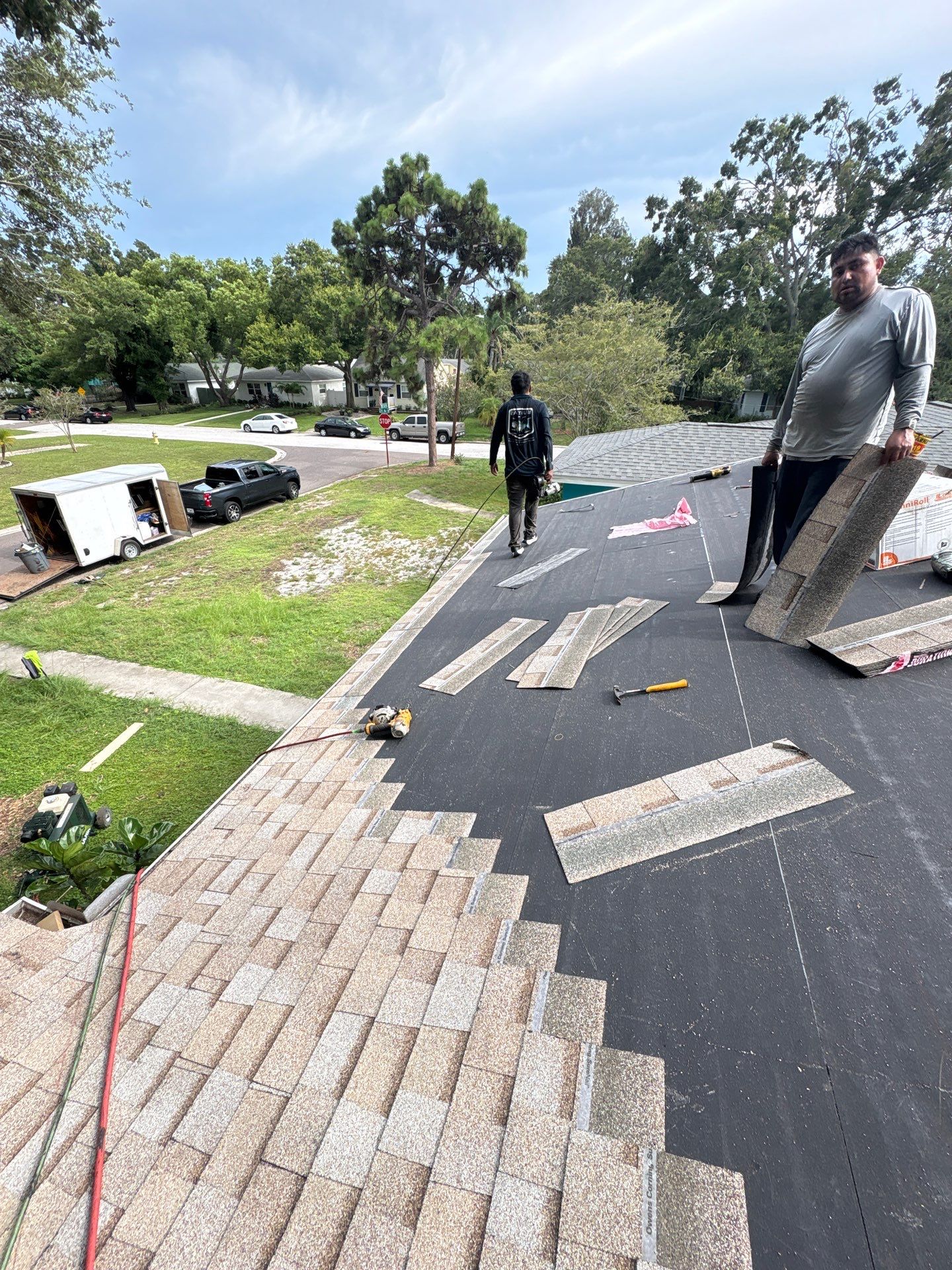 Project in St. Petersburg 33713 by Mitchell Roofing Company LLC 