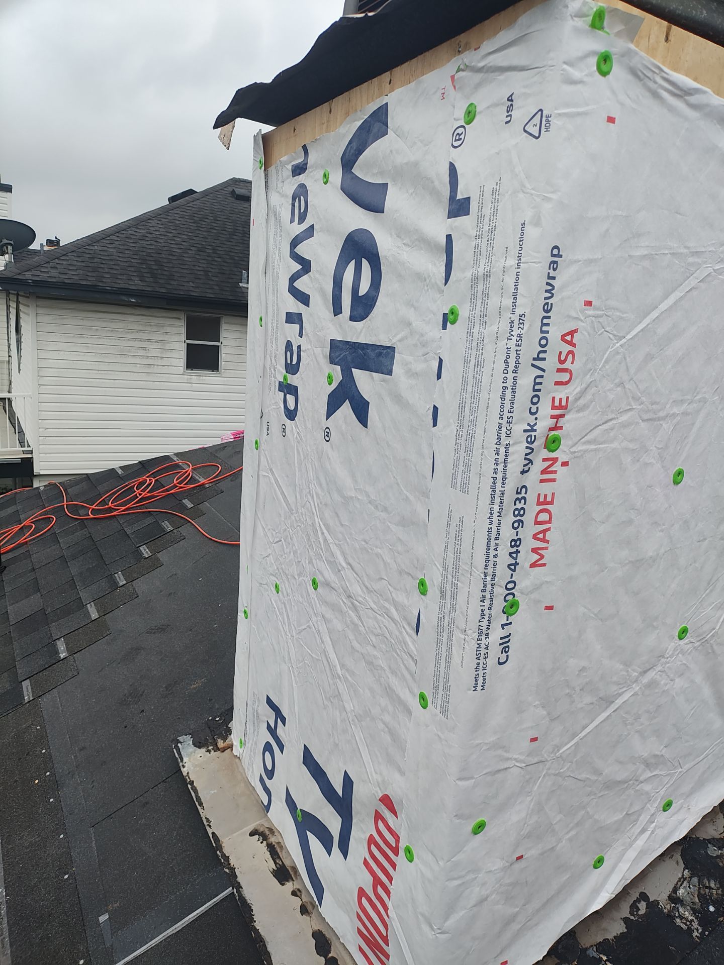 Nothing looks nicer than a little black roof by Bayfront Roofing and Construction