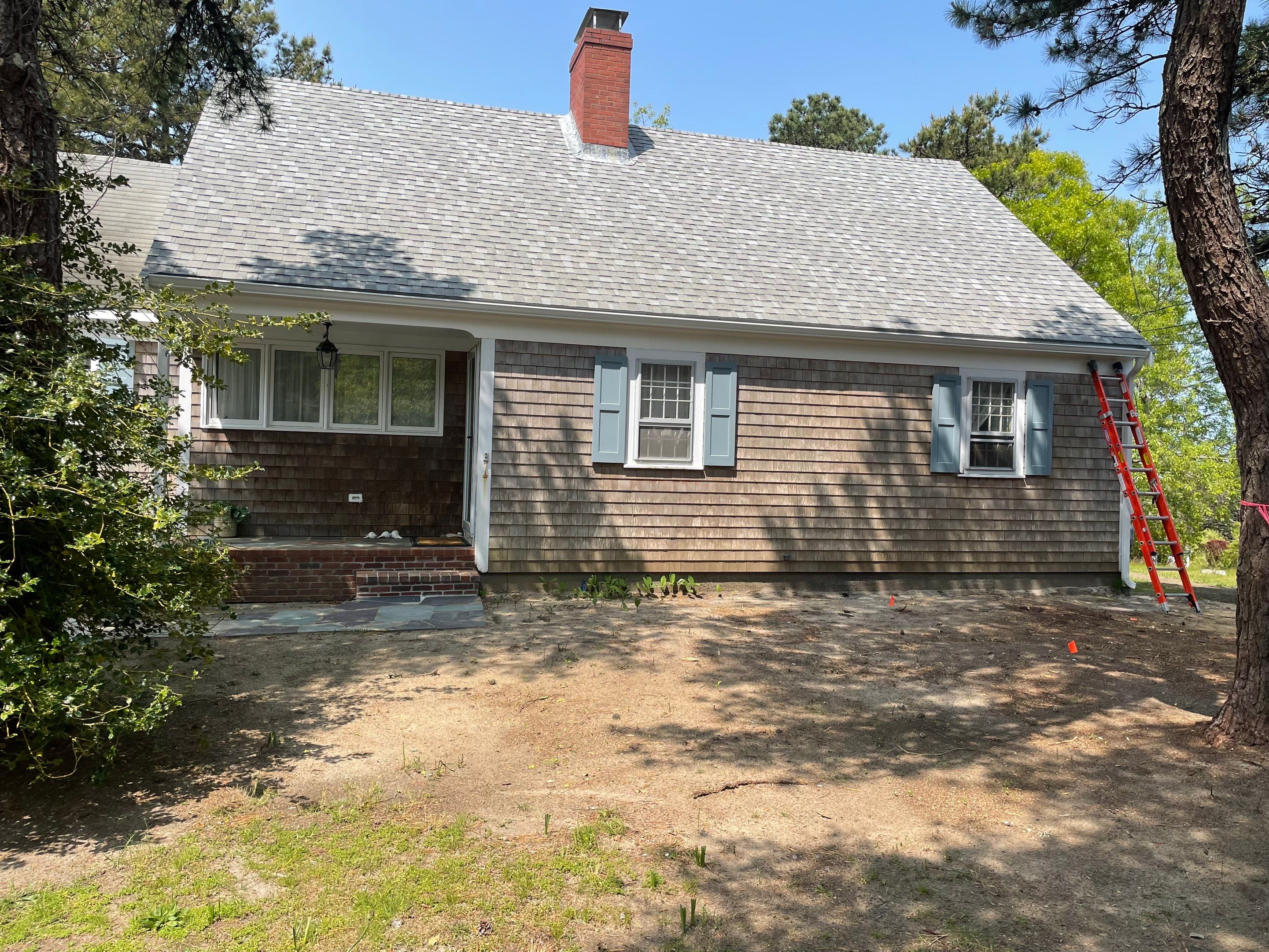 Gutter Installation using Double Pro Dual Screen Hanging System in Brewster, MA by Gutter Pro Enterprises