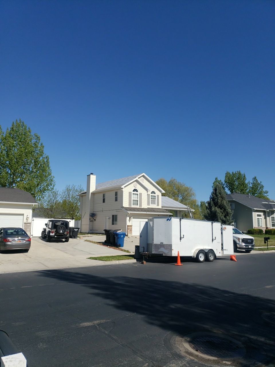 Residential Roofing Installation using GAF Timberline HDZ - Lifetime Shingle by The Roof Doctor