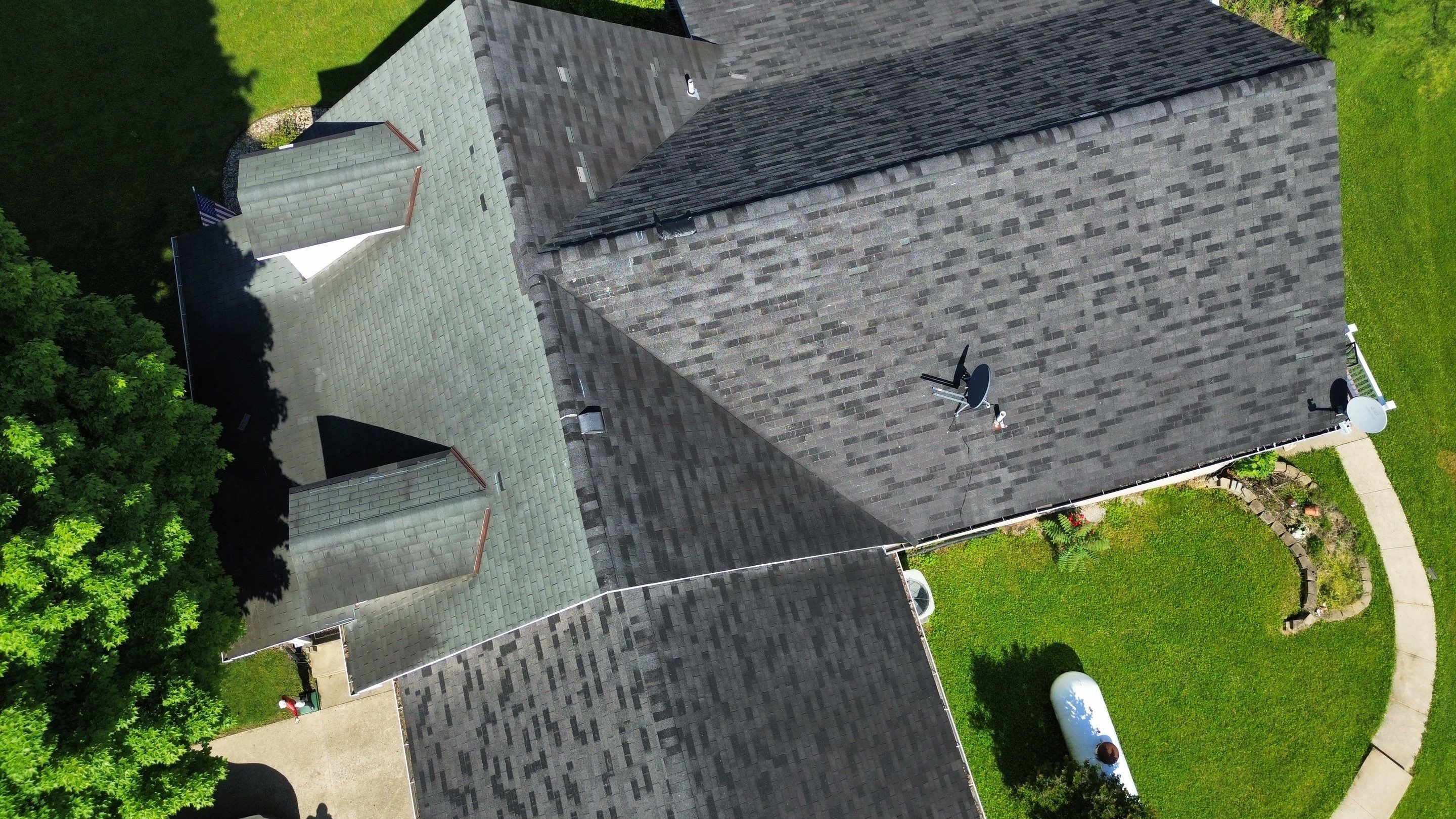 Residential Roofing Installation using Timberline HDZ Shingles - Charcoal by RoofX 