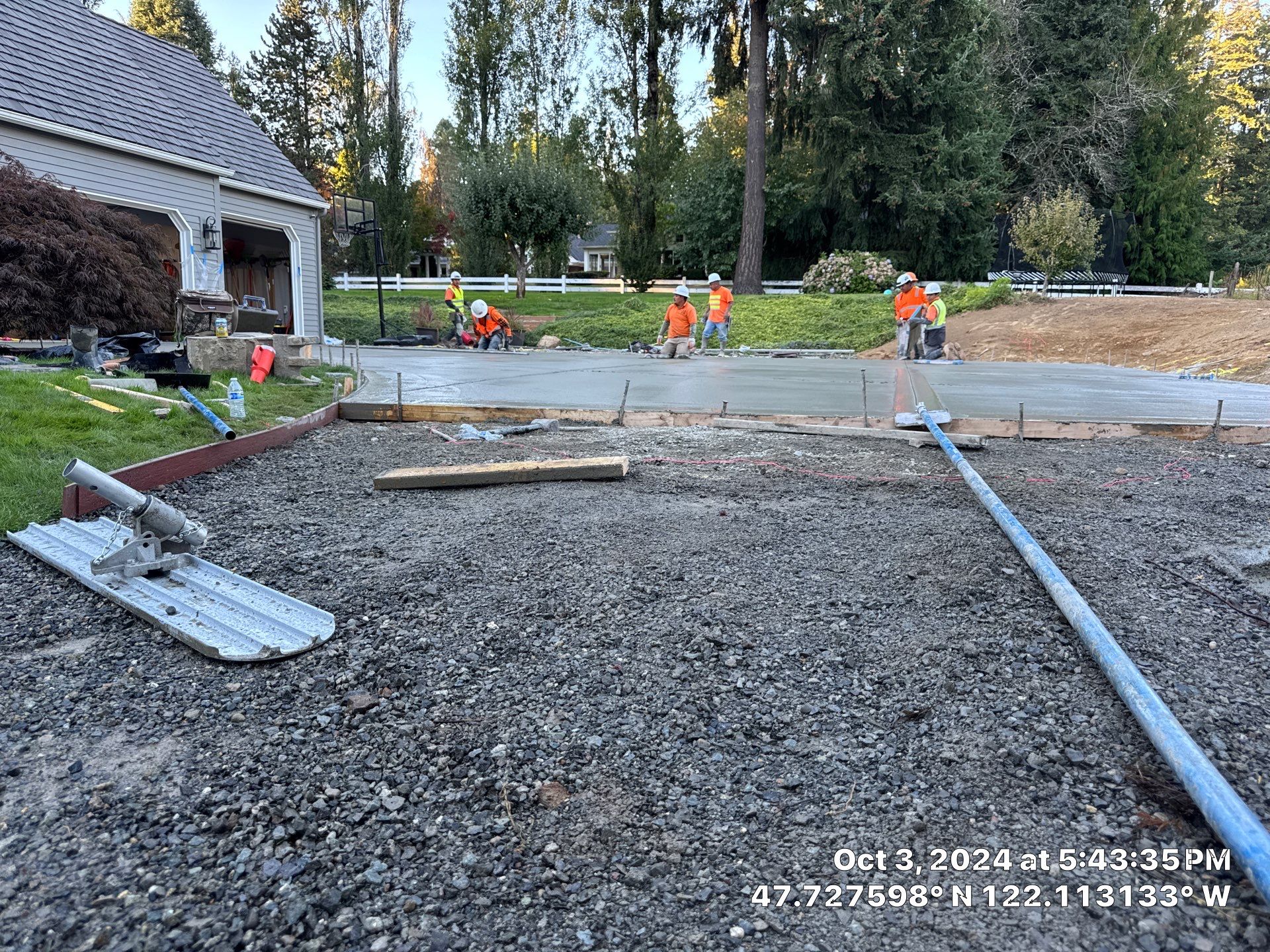 Sand Finish Concrete Driveway & Power Wash | Woodinville  by Jireh Asphalt & Concrete Inc 