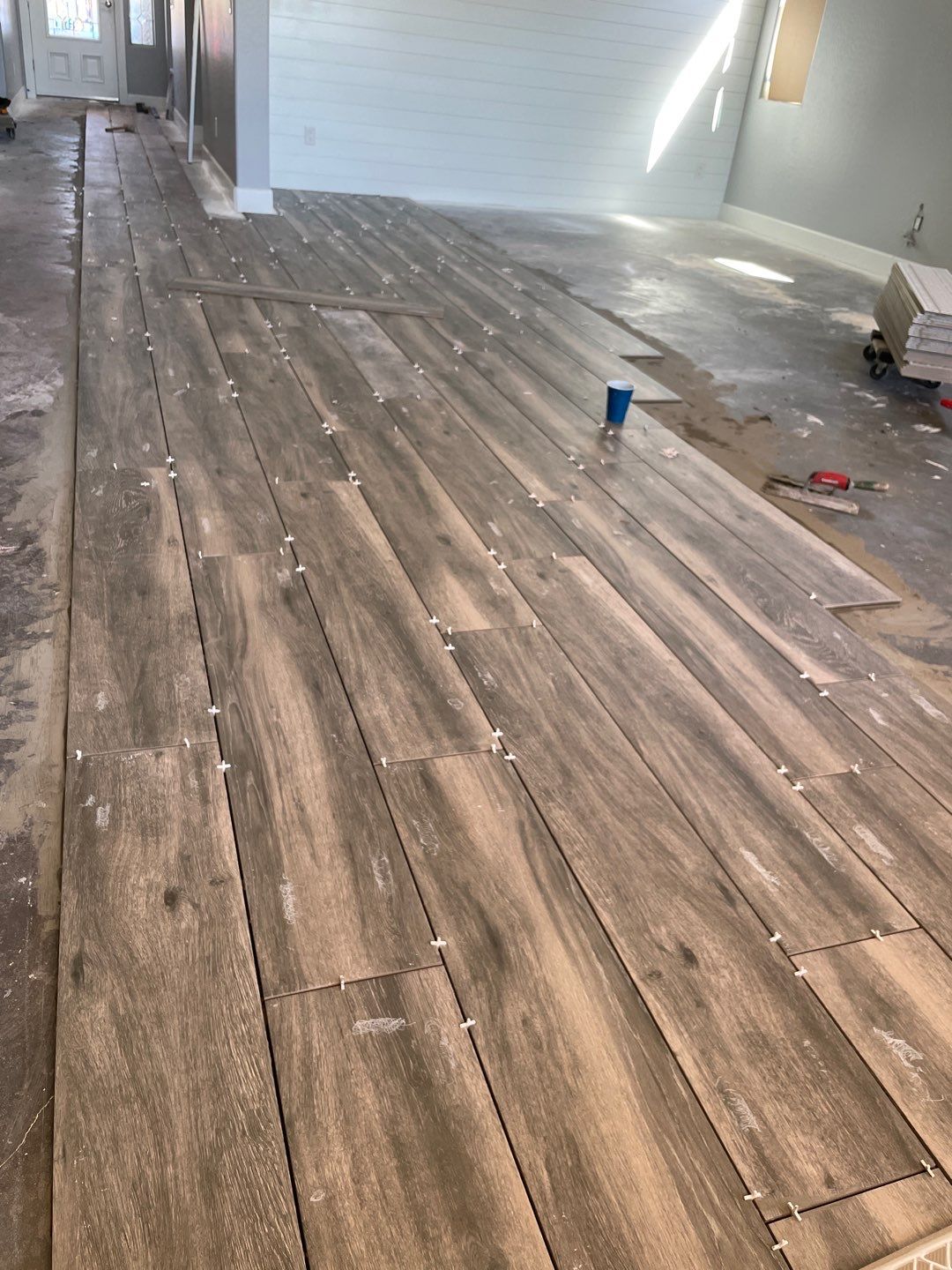 Home Remodel Using Multiple Materials  by Footprints Floors of Chandler 