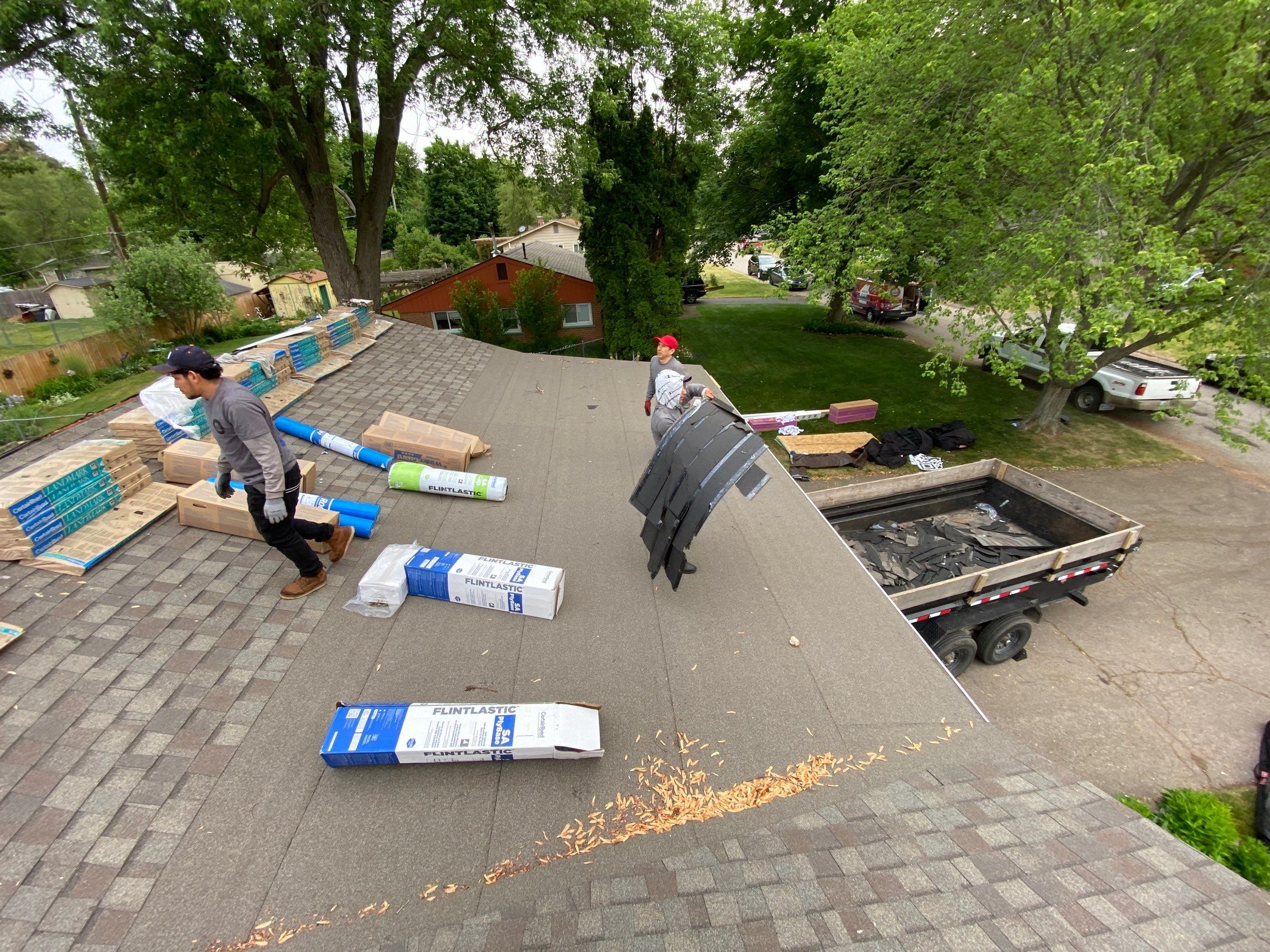 Roof Replacement using CertainTeed Landmark by 180 Contractors