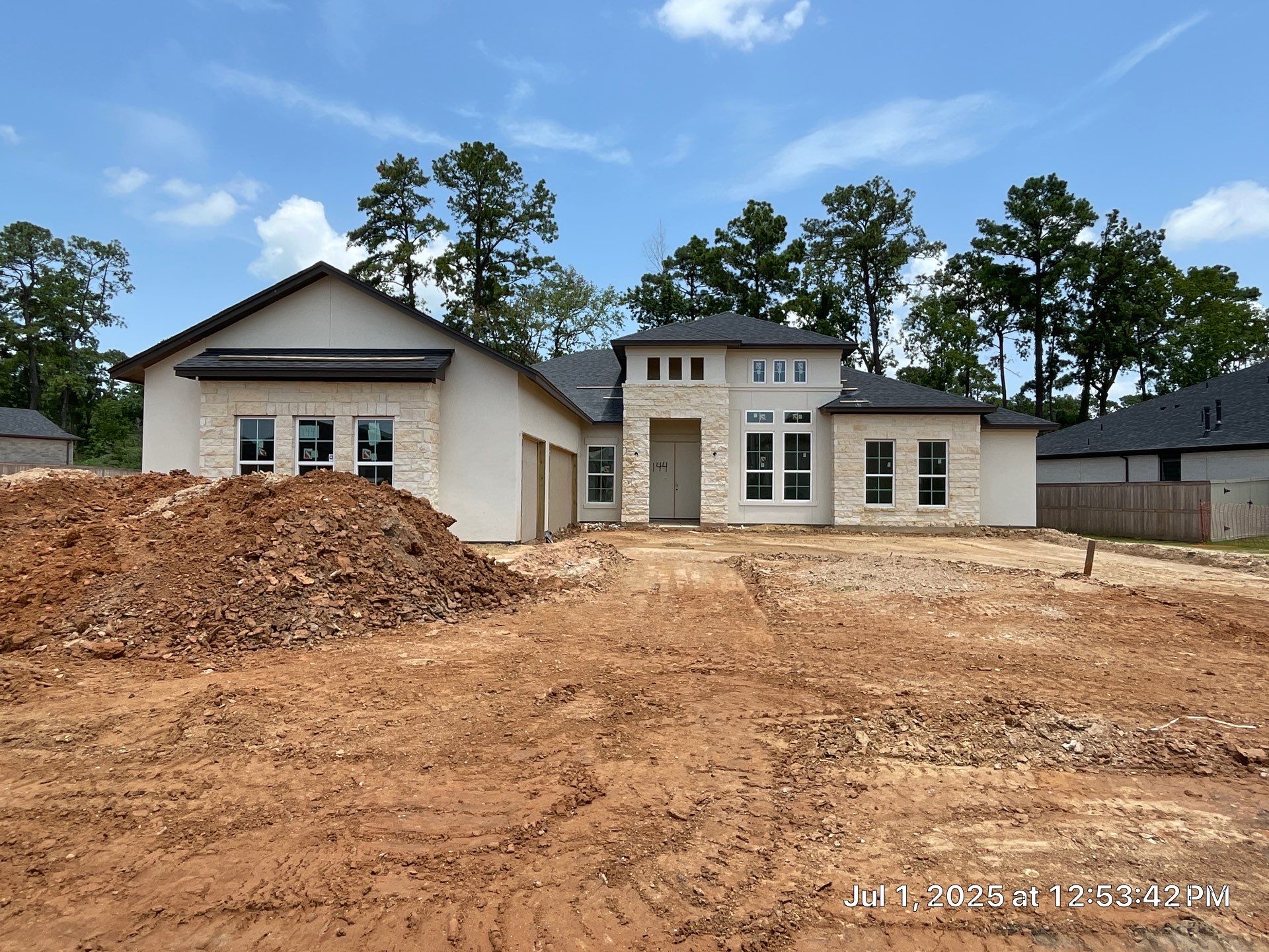 Audubon Elegance: Magnolia Foam & Stucco Showcase. by Apex Conventional Stucco Llc