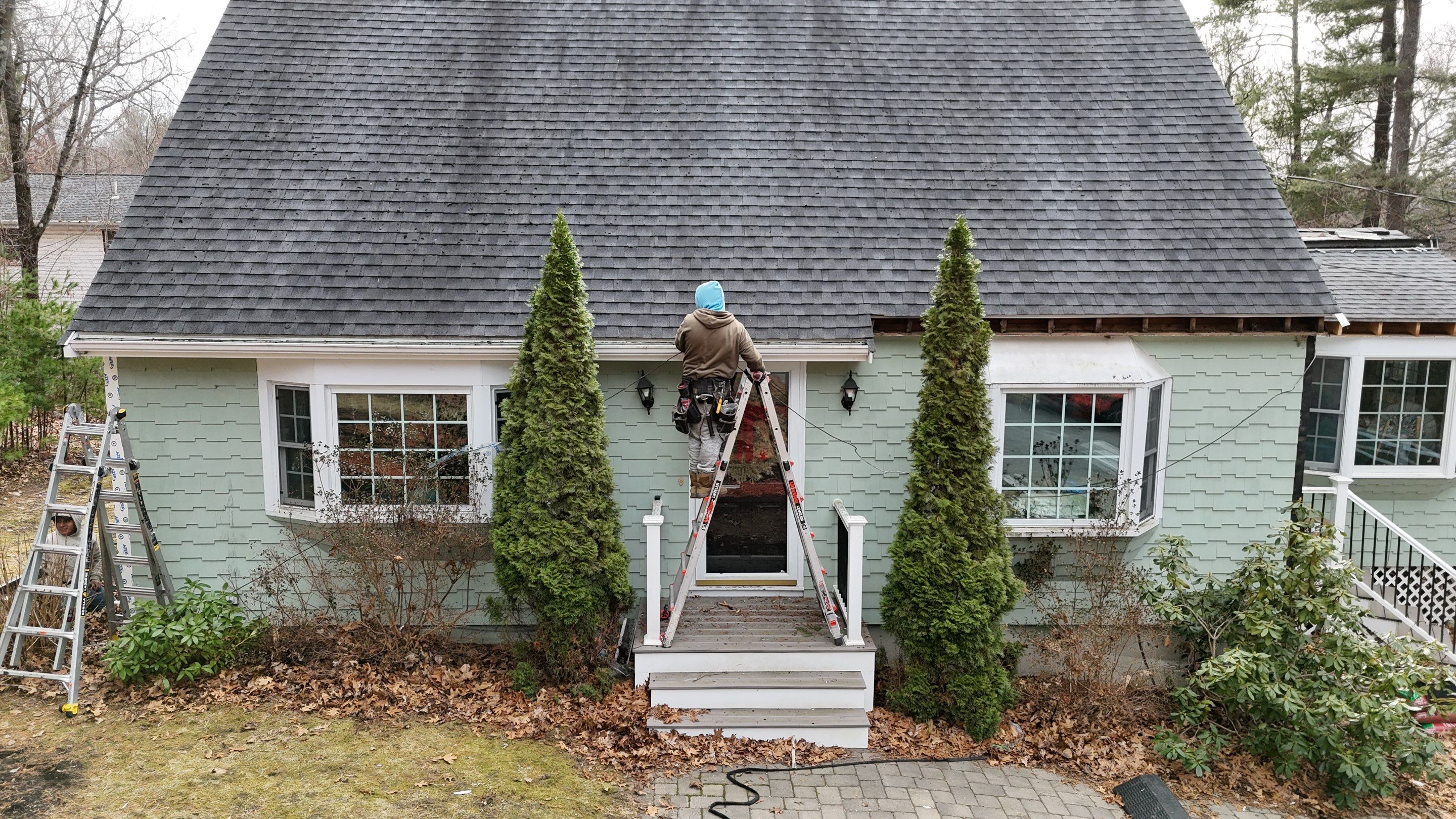 PVC Fascia & Corner Board Replacement — Billerica, MA by Mighty Dog Roofing of Greater Middlesex County