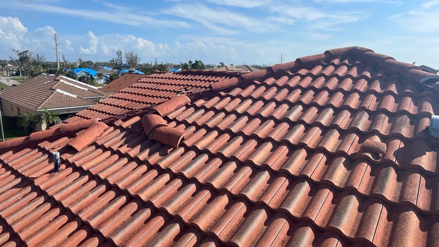 Residential Roofing Repair using Concrete Tile by Four Peaks Roofing
