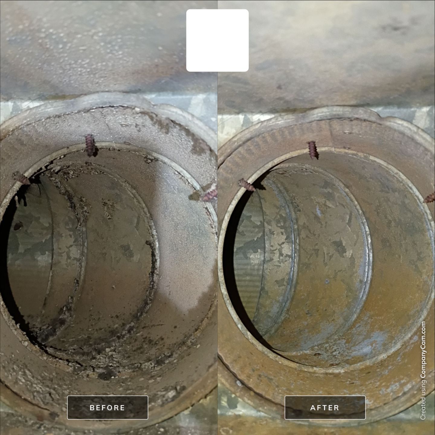 Project in Columbus by Voyager Air Duct Cleaning