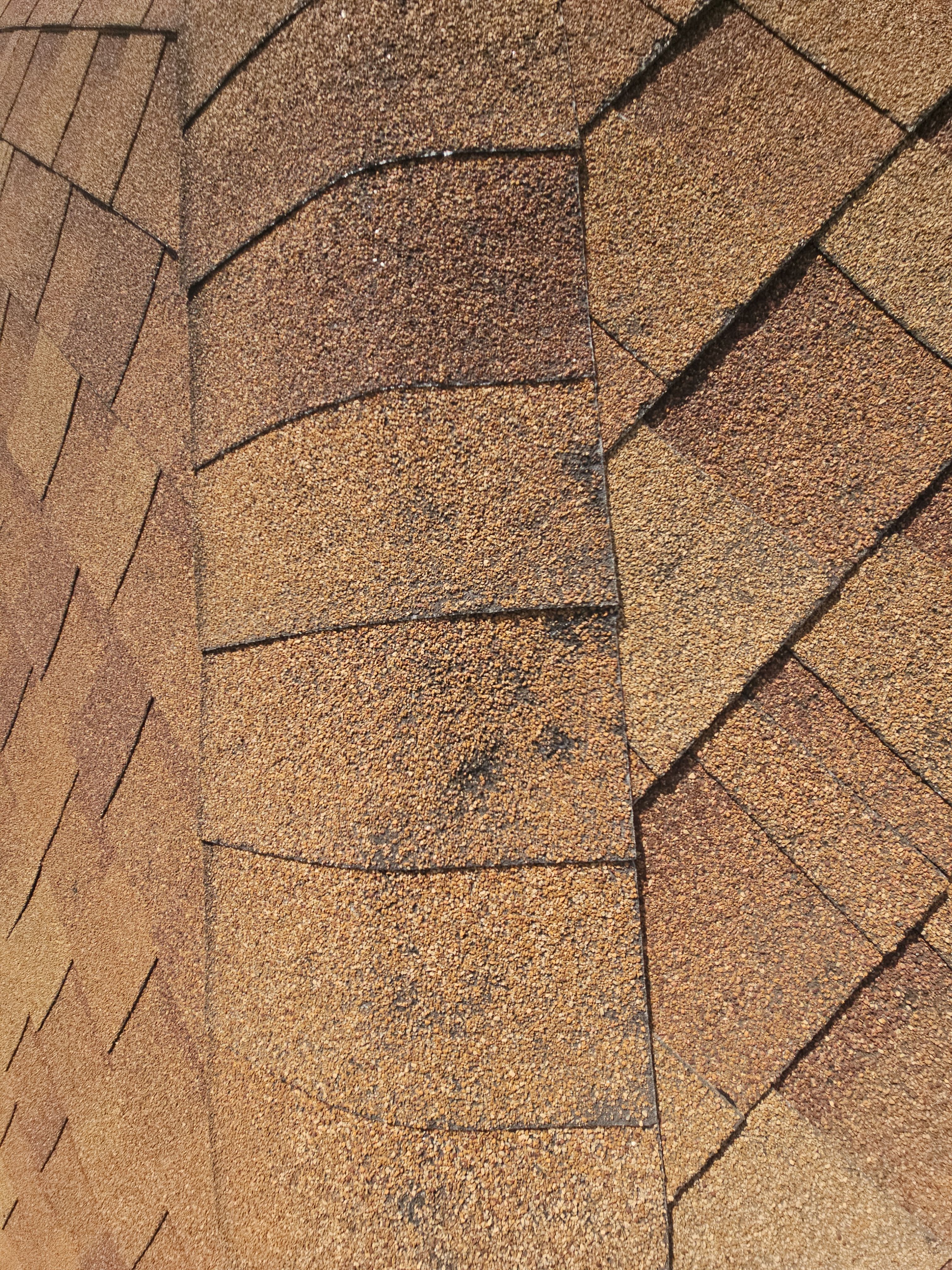   "Full Roof Replacement Due to Hail and Water Damage – Before & After" by road roofing llc
