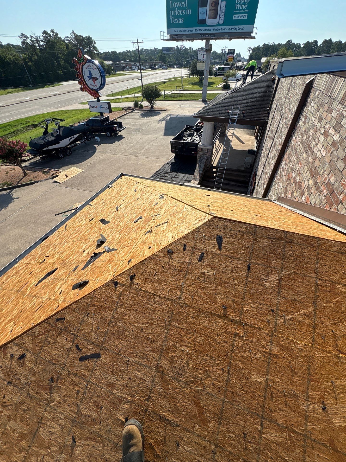 Texas Tige' Project by Hartland Roofing & Construction