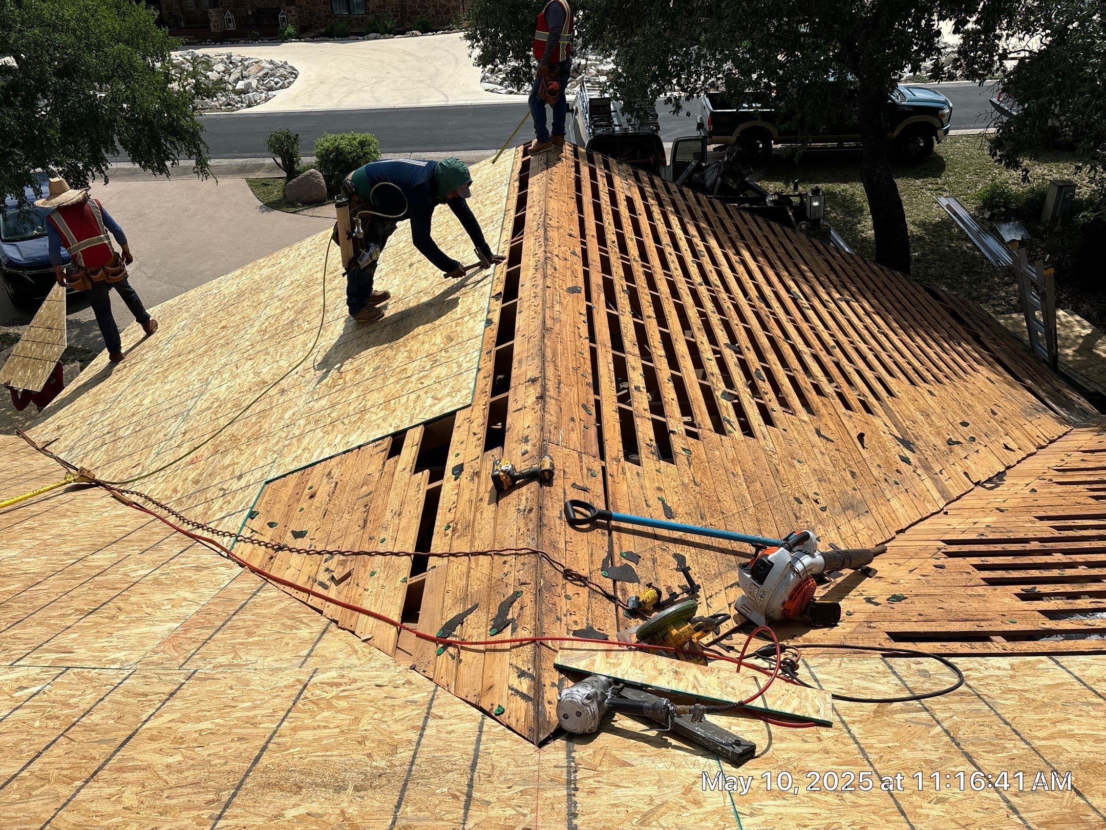 Steel Metal Roofing using McElroy Steel Standing Seam by Lightning Exteriors