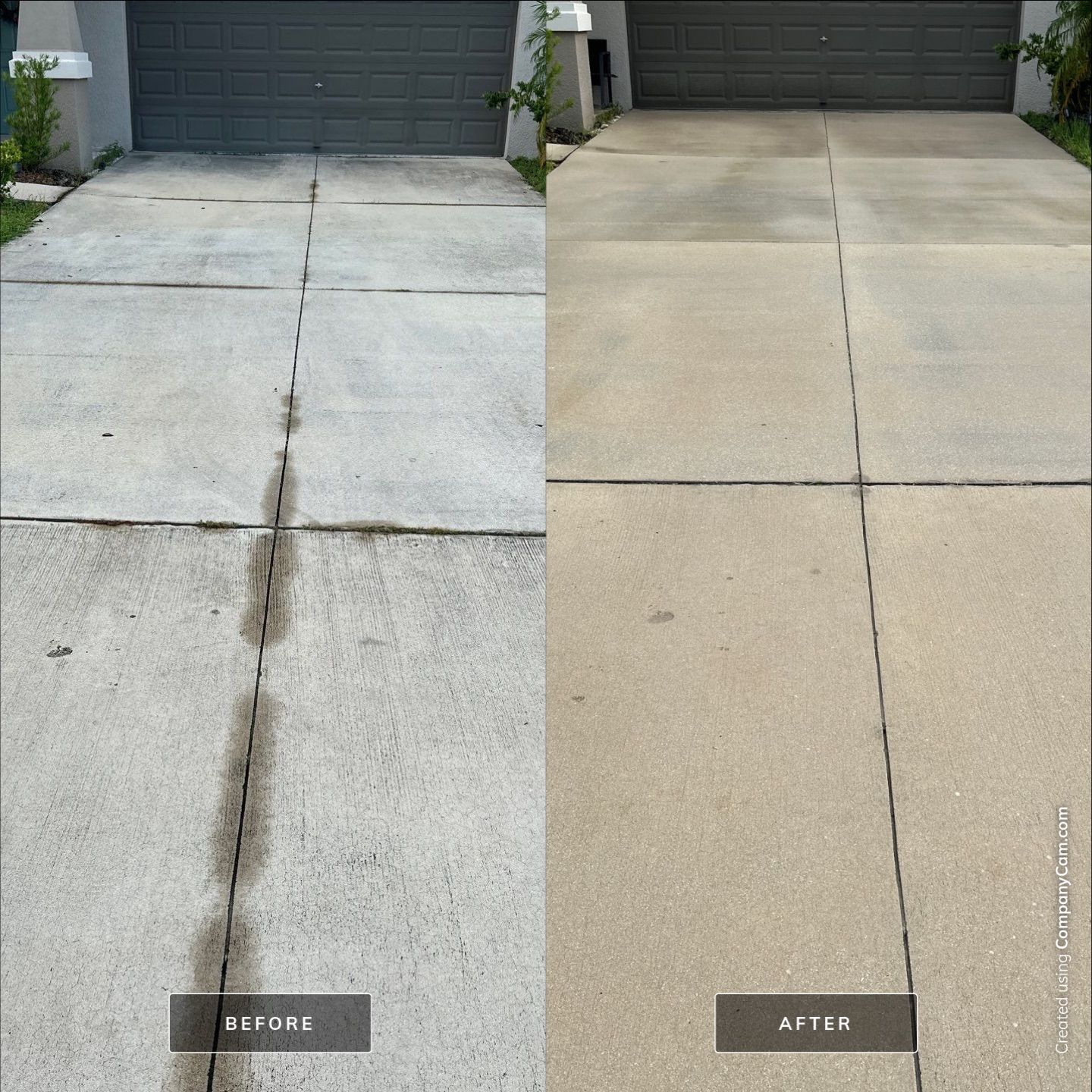 🚿 Concrete Driveway, Sidewalk & Entryway Cleaning – Trevesta Community, Palmetto, FL by Sunshine AquaWash