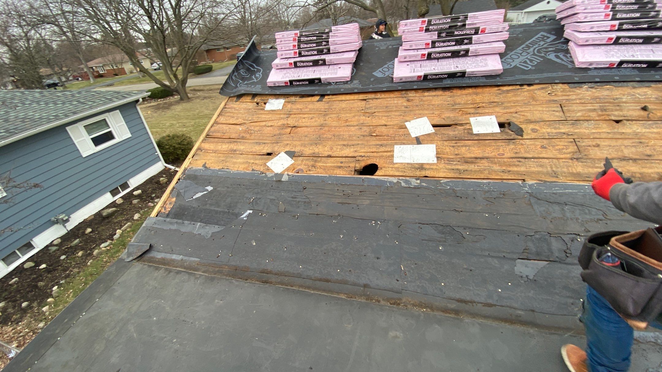 Roof Replacement using Owens Corning by 180 Contractors