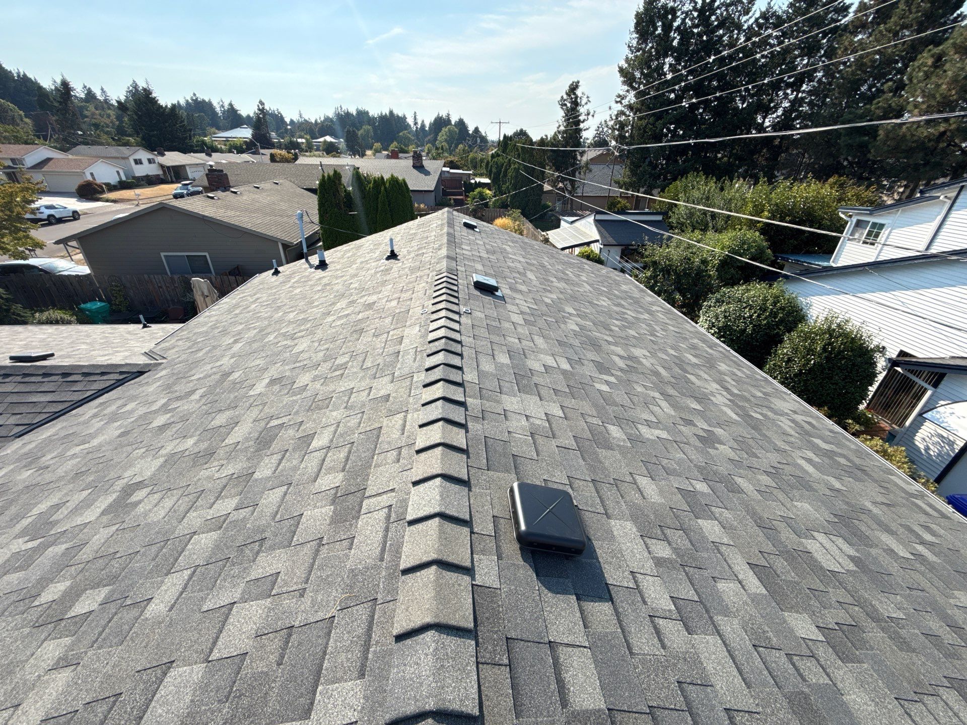Project in Portland by Tom Leach Roofing