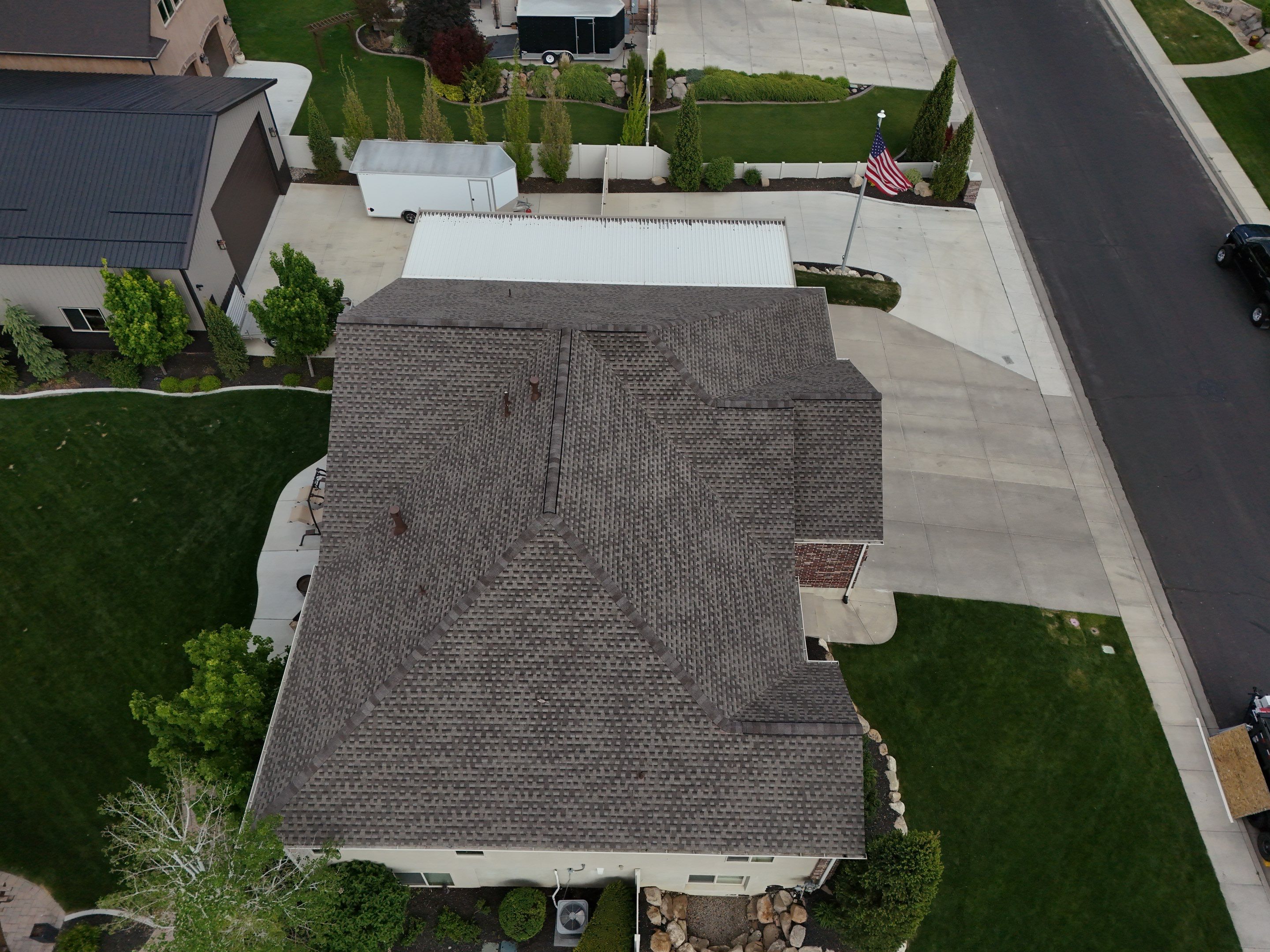 Beautiful Roof Replacement in Lehi Utah by Go Pro Roofing