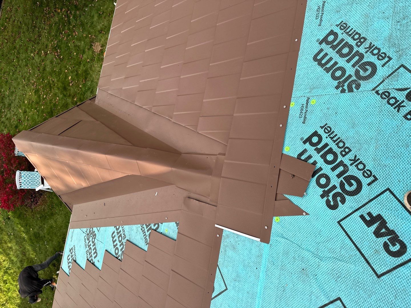 Residential Roofing Installation using Wakefield Bridge Steel Shingle by Ideal Steel by Artisan Roofing & Home Improvements Inc.