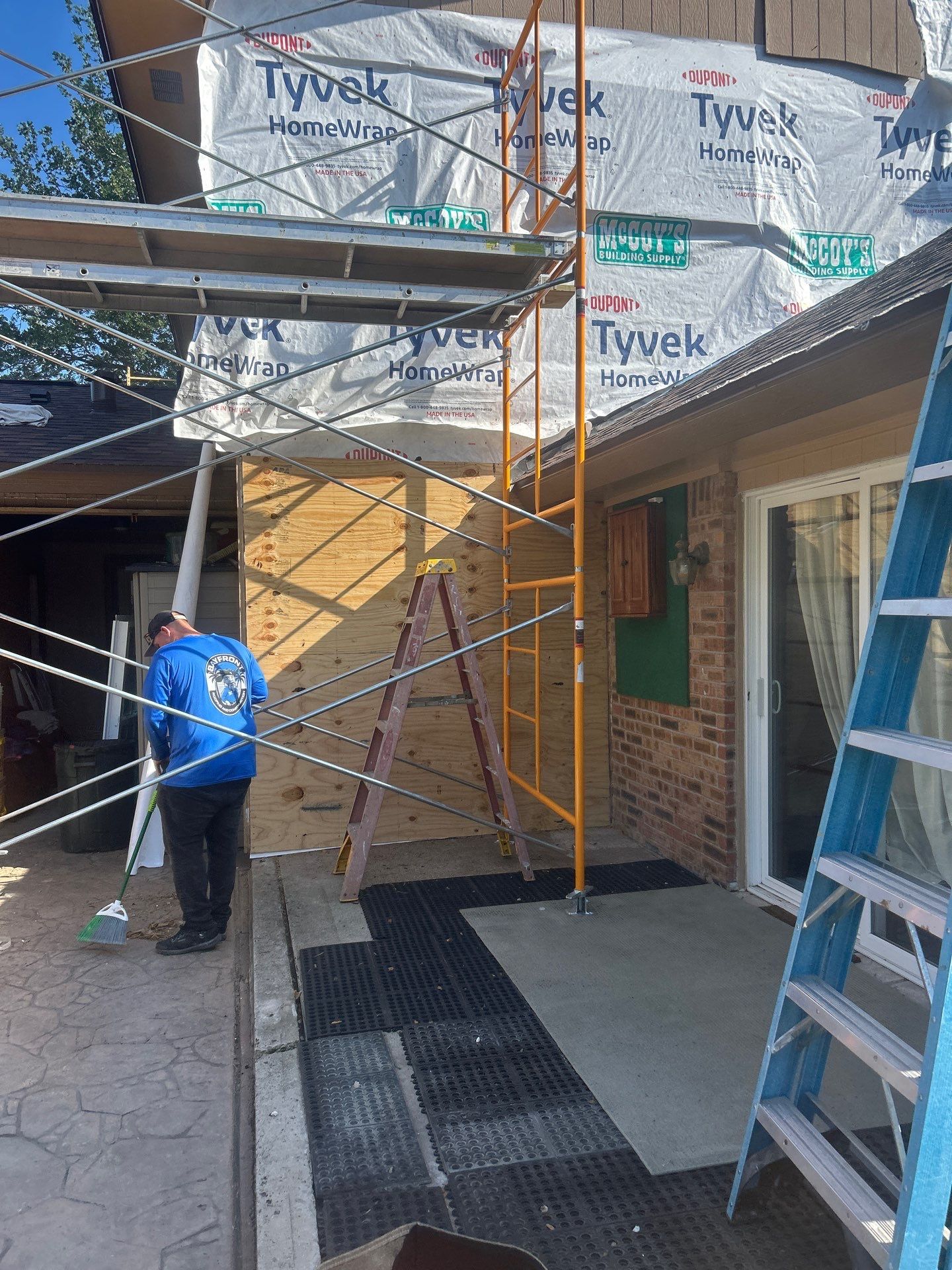 Portland Texas Exterior Remodel by Bayfront Roofing and Construction