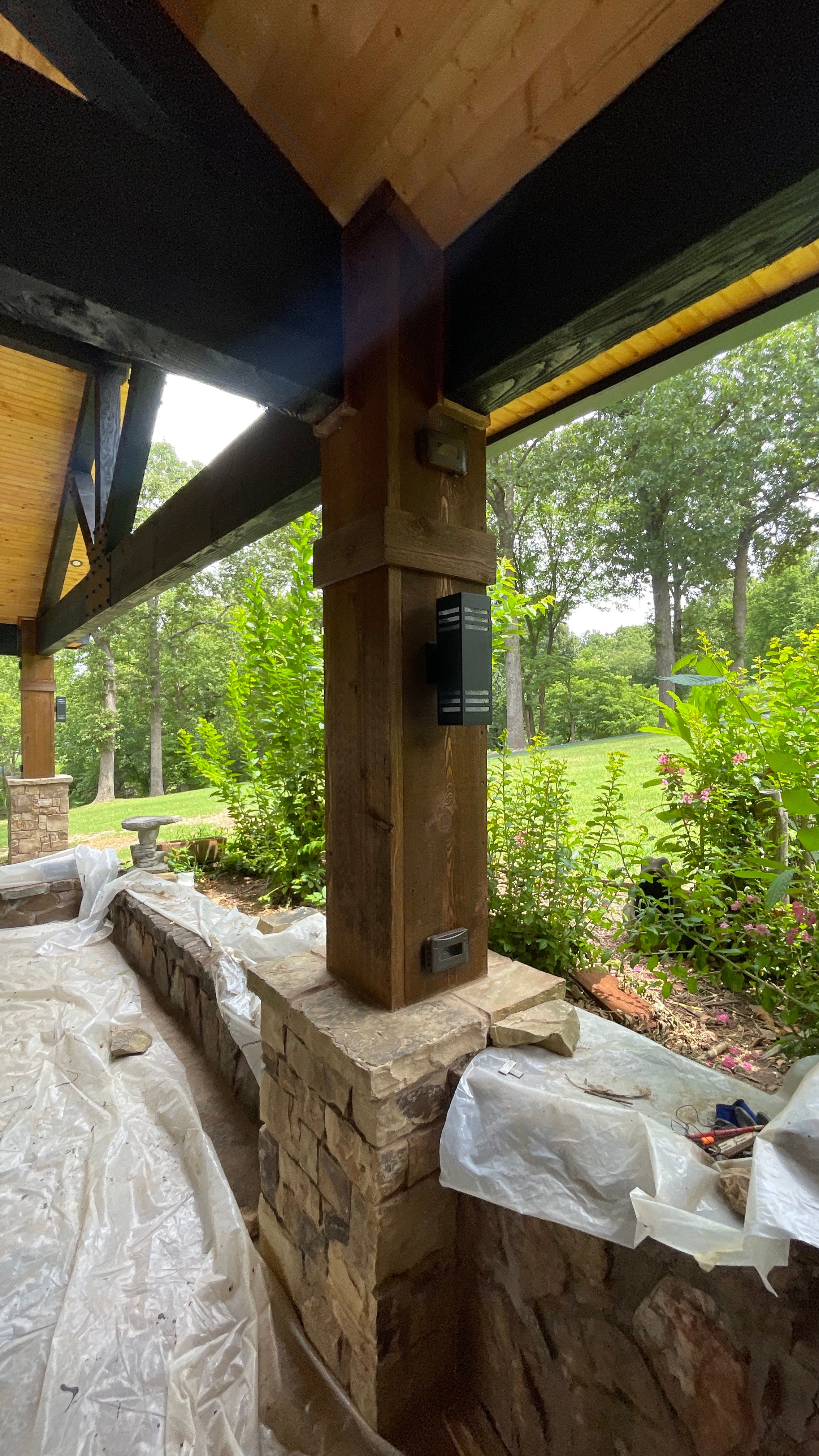Custom Outdoor Patio by Argent Electric LLC