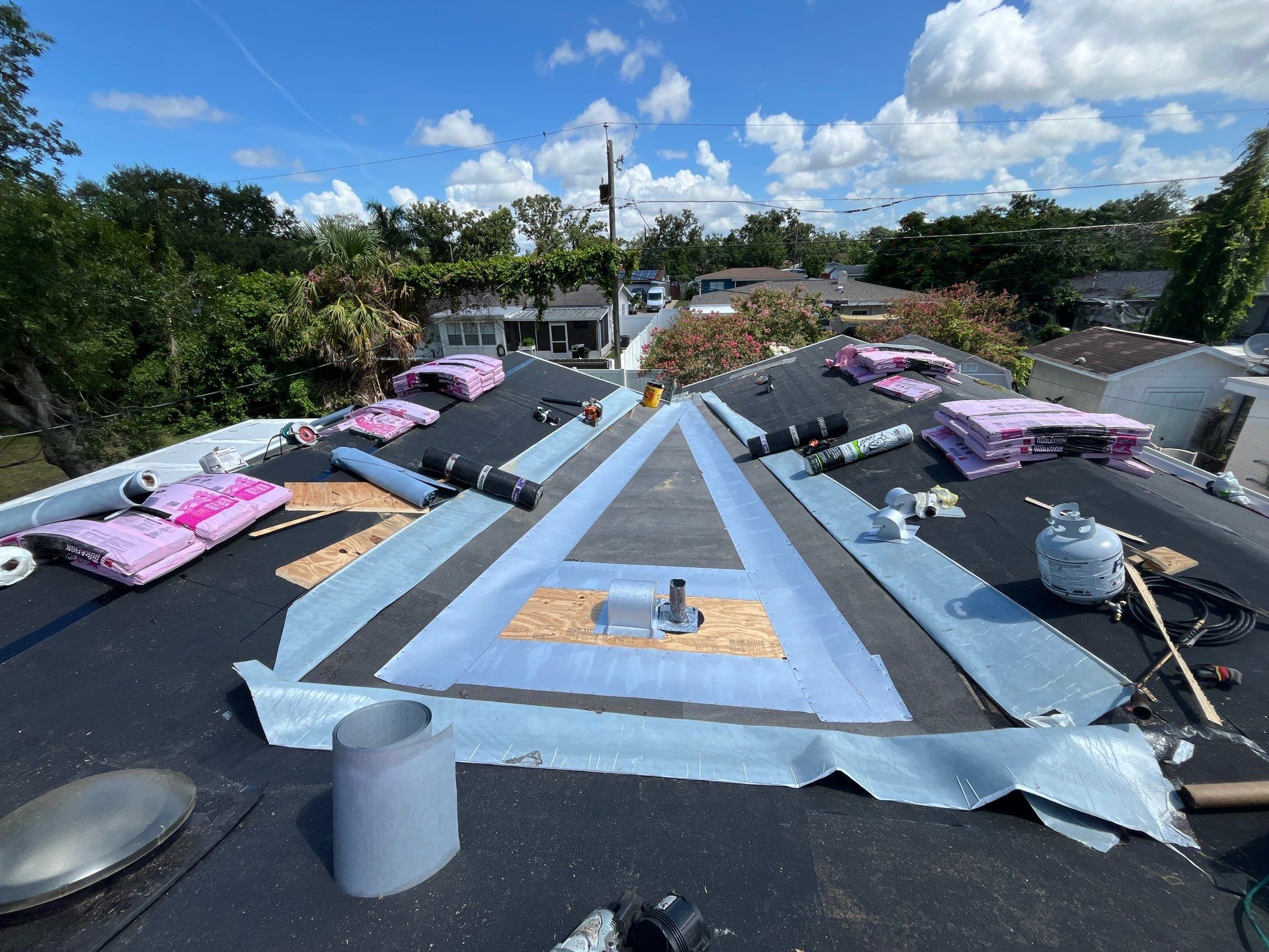 Project in St. Petersburg 33714 by Mitchell Roofing Company LLC