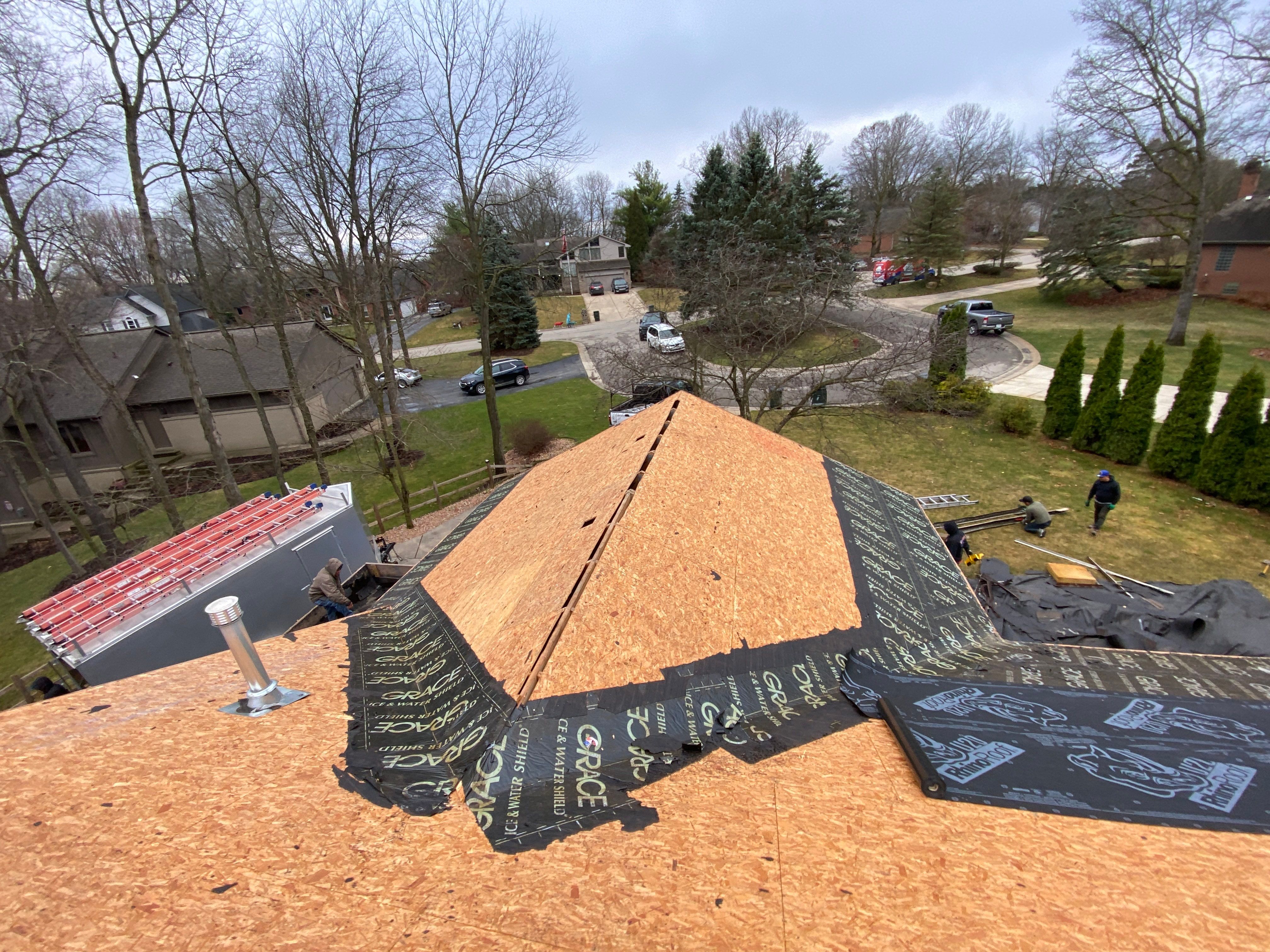 Roof Replacement using CertainTeed Landmark by 180 Contractors