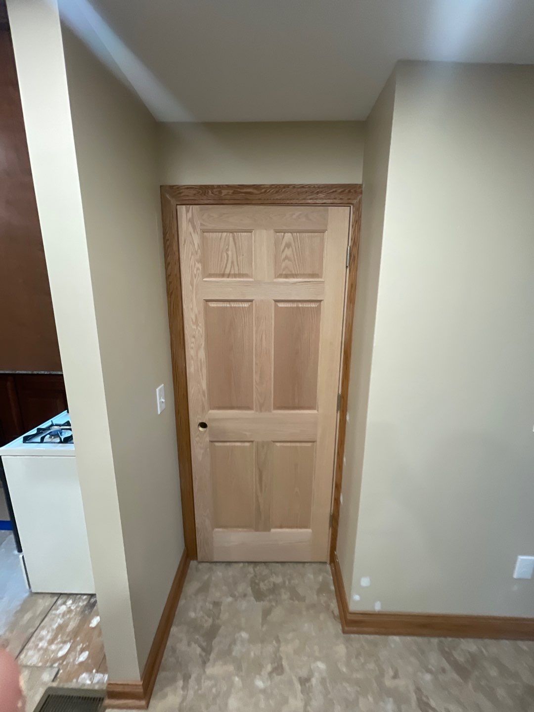 Door Staining using Minwax Stain by Callaway Contracting LLC