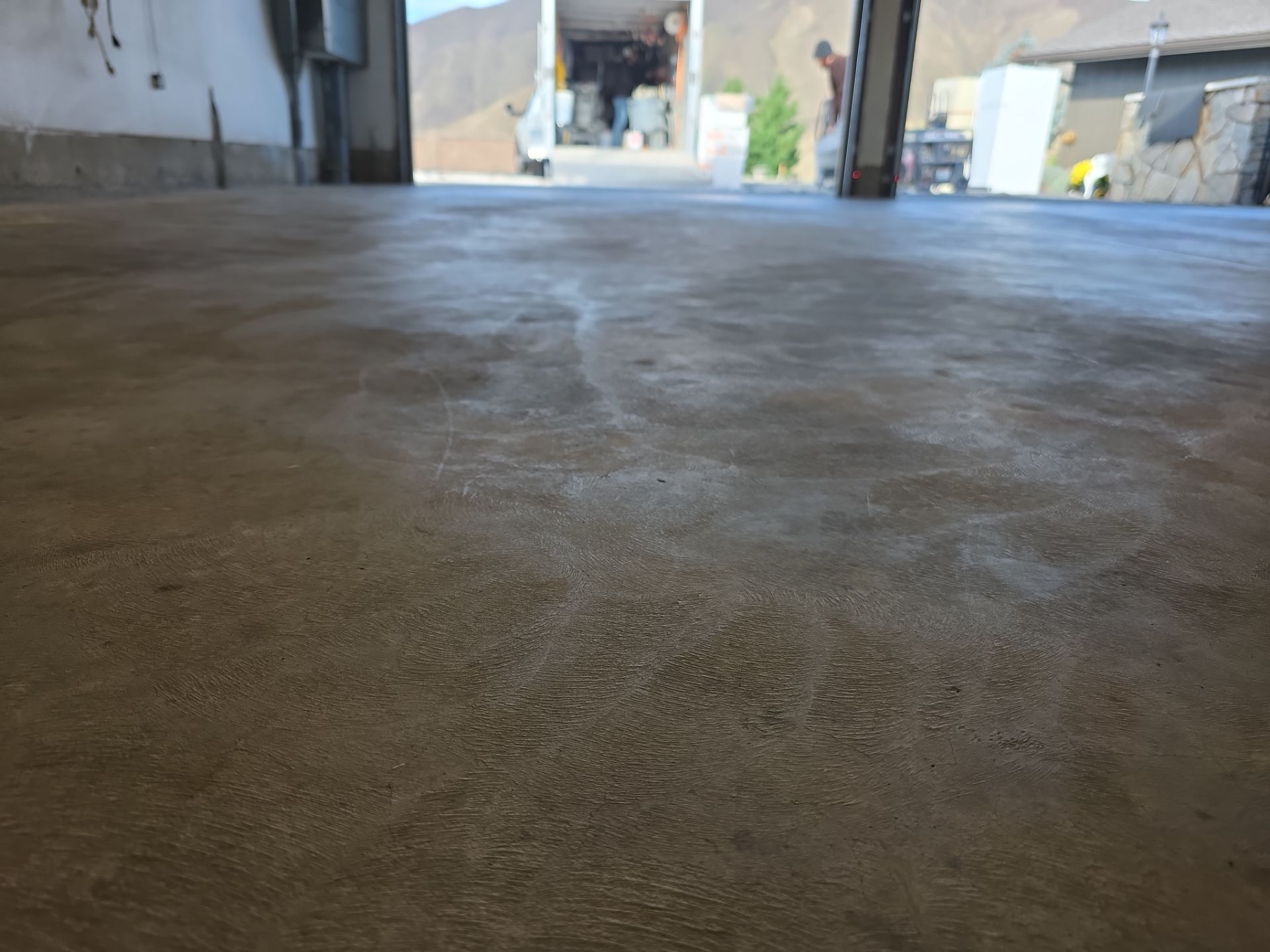 Garage and Entryway Concrete Coating Transformation in Clarkston Washington by Croc Coatings, LLC