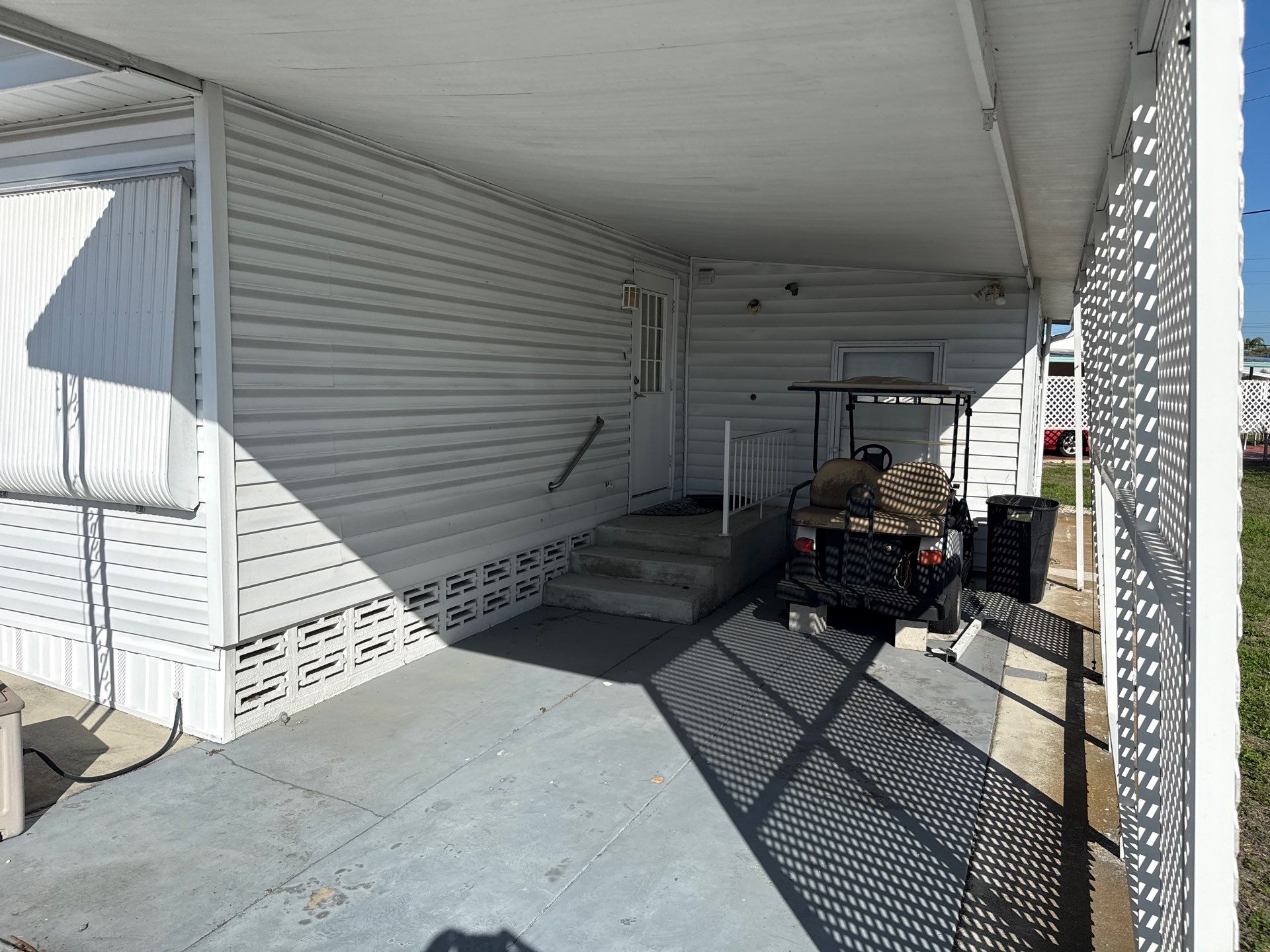 Trailer Estates Mobile Home Cleaning + Driveway & Patio Wash | Bayshore Gardens, FL by Sunshine AquaWash