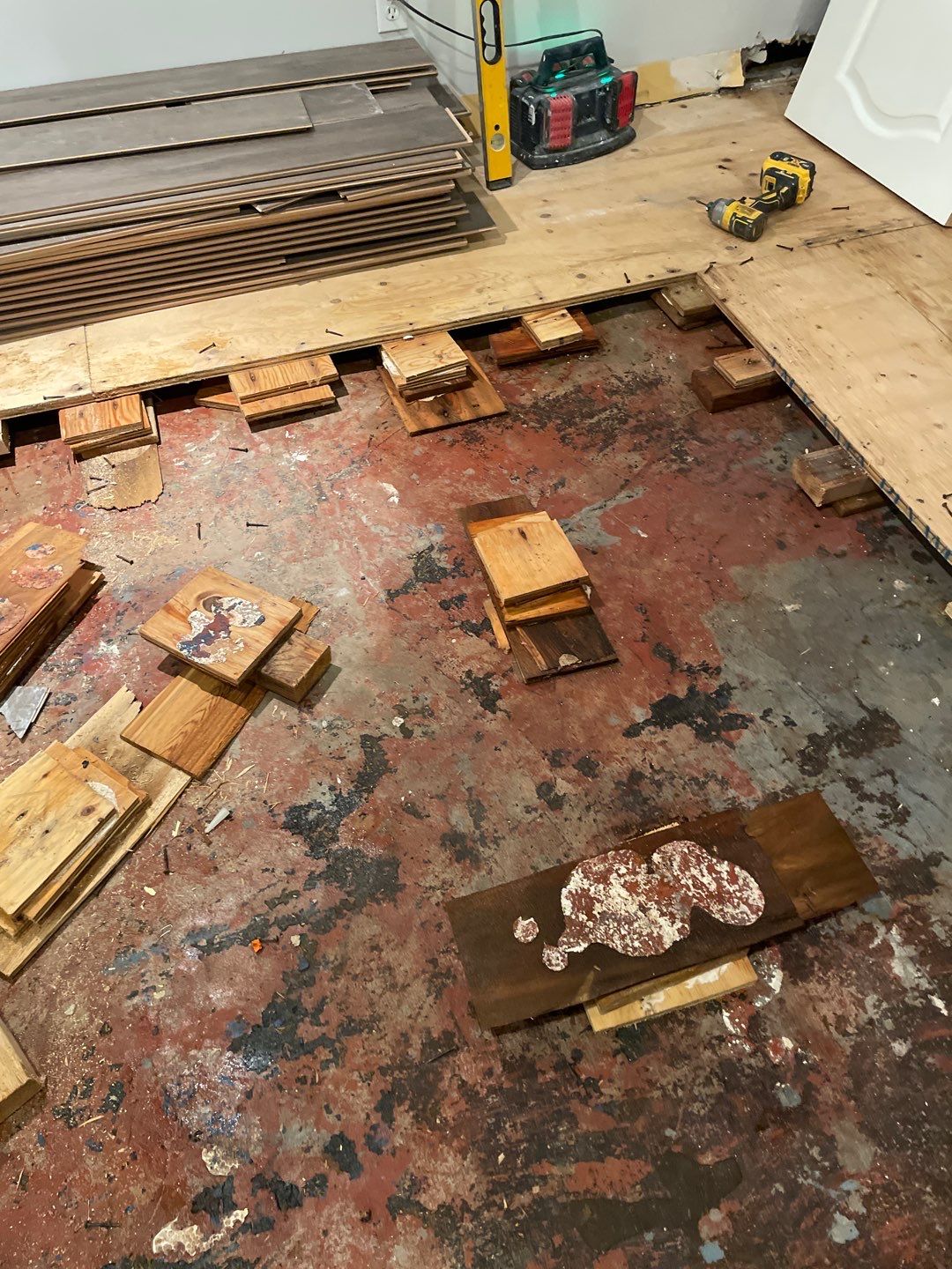 Basement finishing after flood by Eco-Nature Construction Inc.