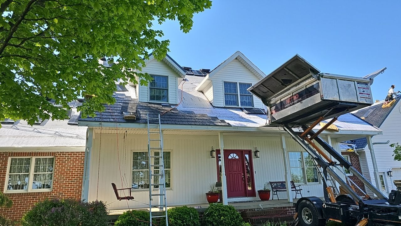 Residential Roofing Installation using Euro Shield Beaumount Shake Black by Nitro Roofing and Construction