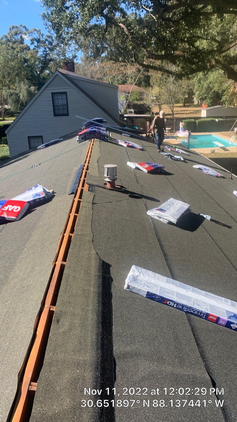 Residential Roofing Installation using Roof Replacement by American Roofing & Construction LLC