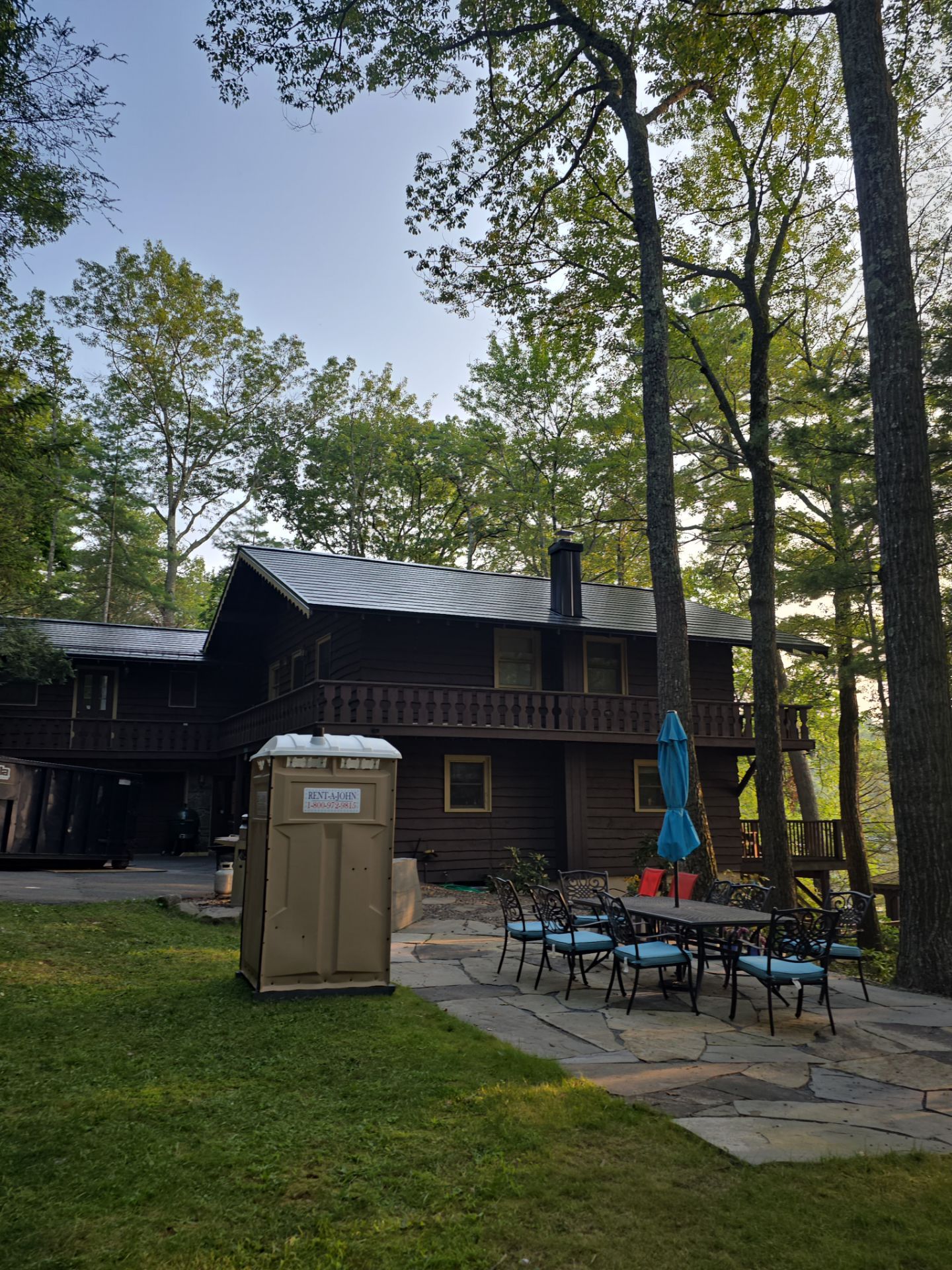 Stunning Tesla Solar Roof Cabin in the Woods by American Home Contractors
