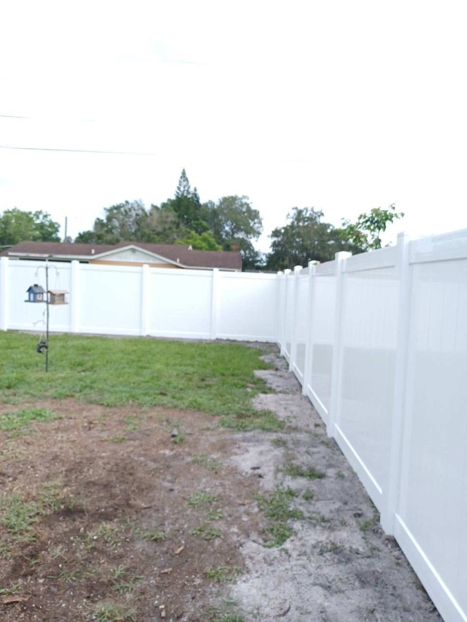 Sarasota, FL 6ft. Tall White Vinyl Privacy Fence by Asap fence and gates, LLC