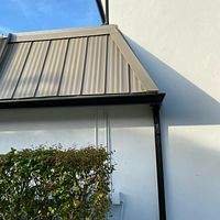 .032 Aluminum 1.5" Mechanical Seam Champagne  by Total Roofing System The Metal Roof Experts