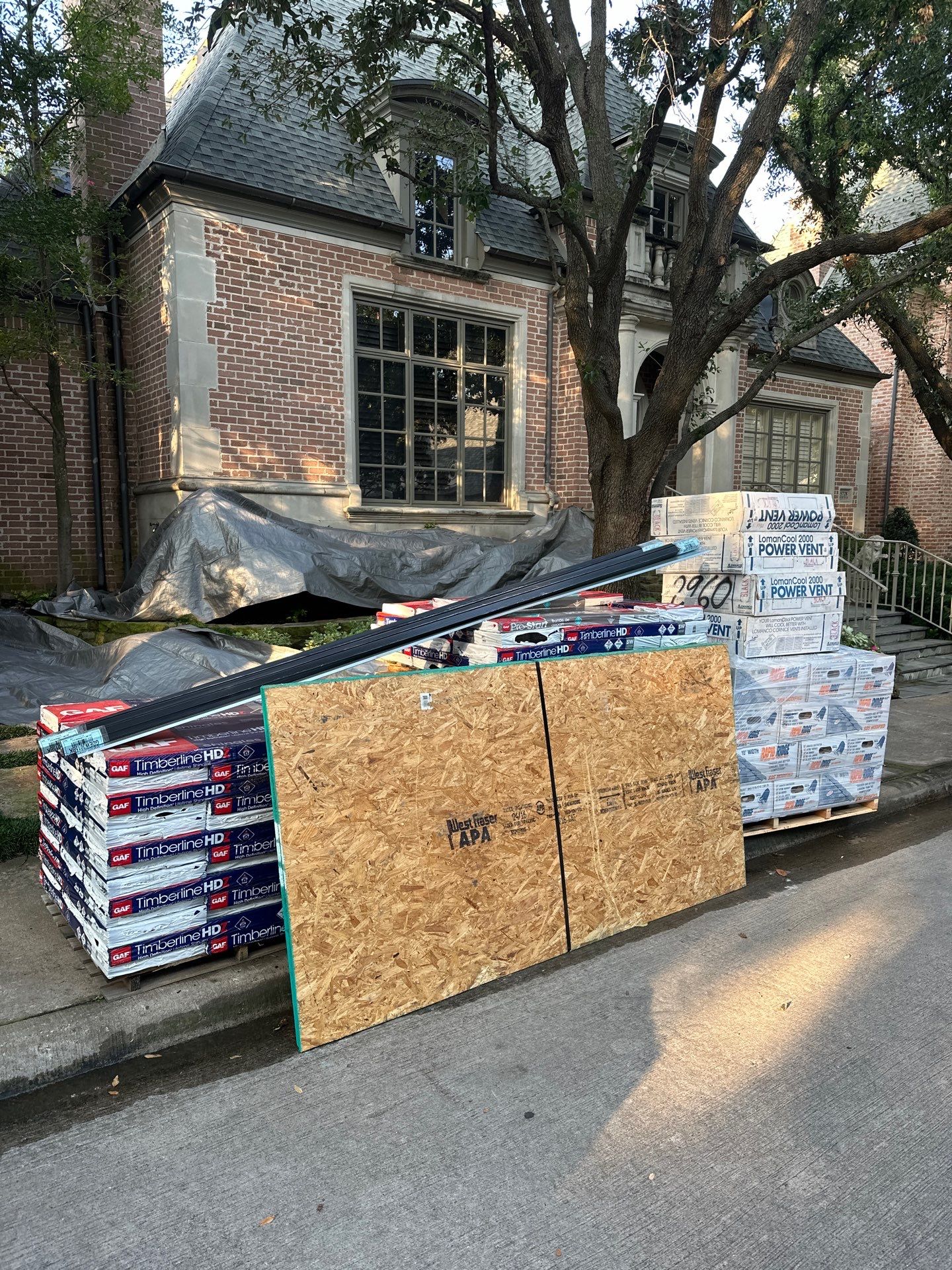 Project in Dallas by Zeus Exteriors