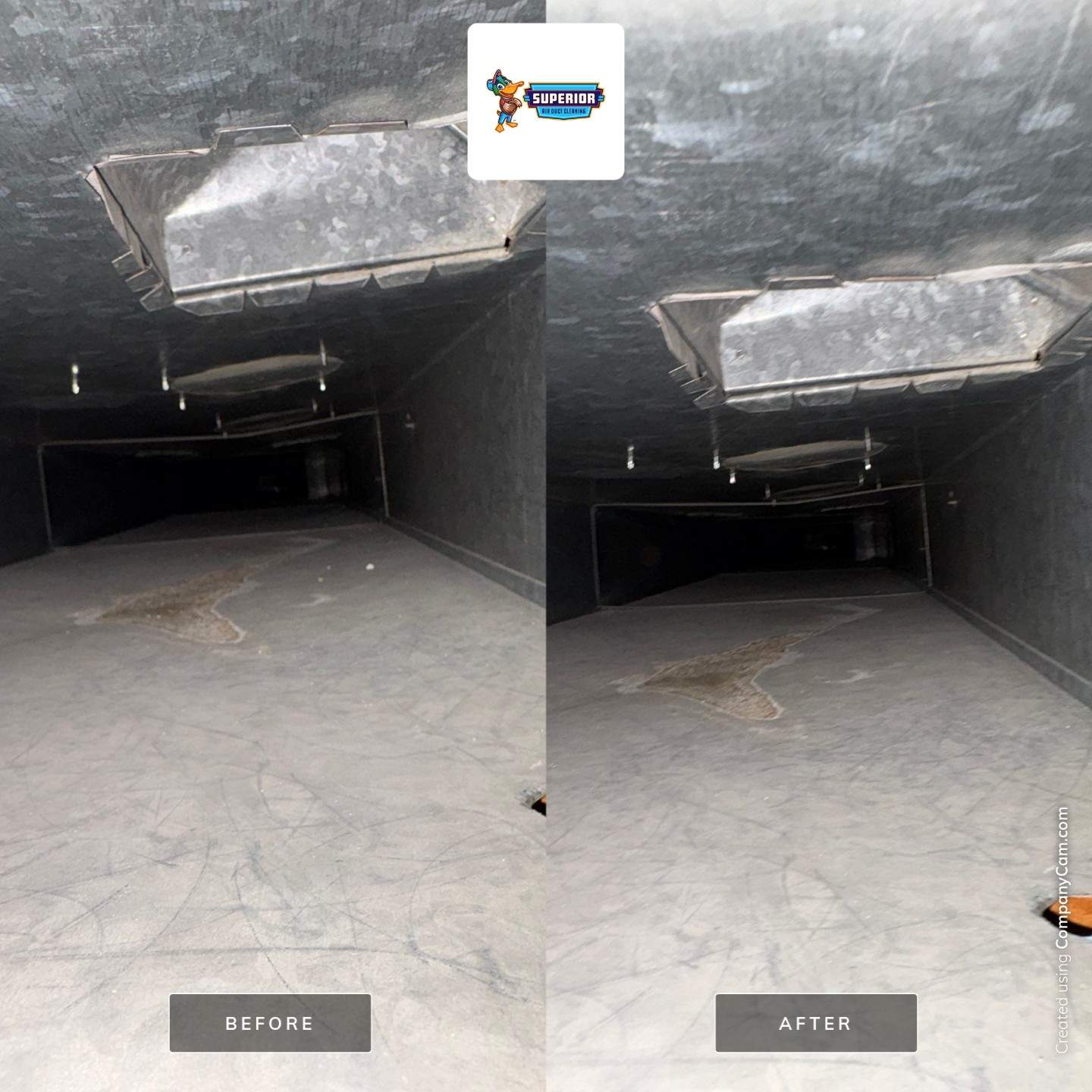 Air Duct Cleaning With a Vacuum Truck in Salem, OH by Superior Air Duct Cleaning