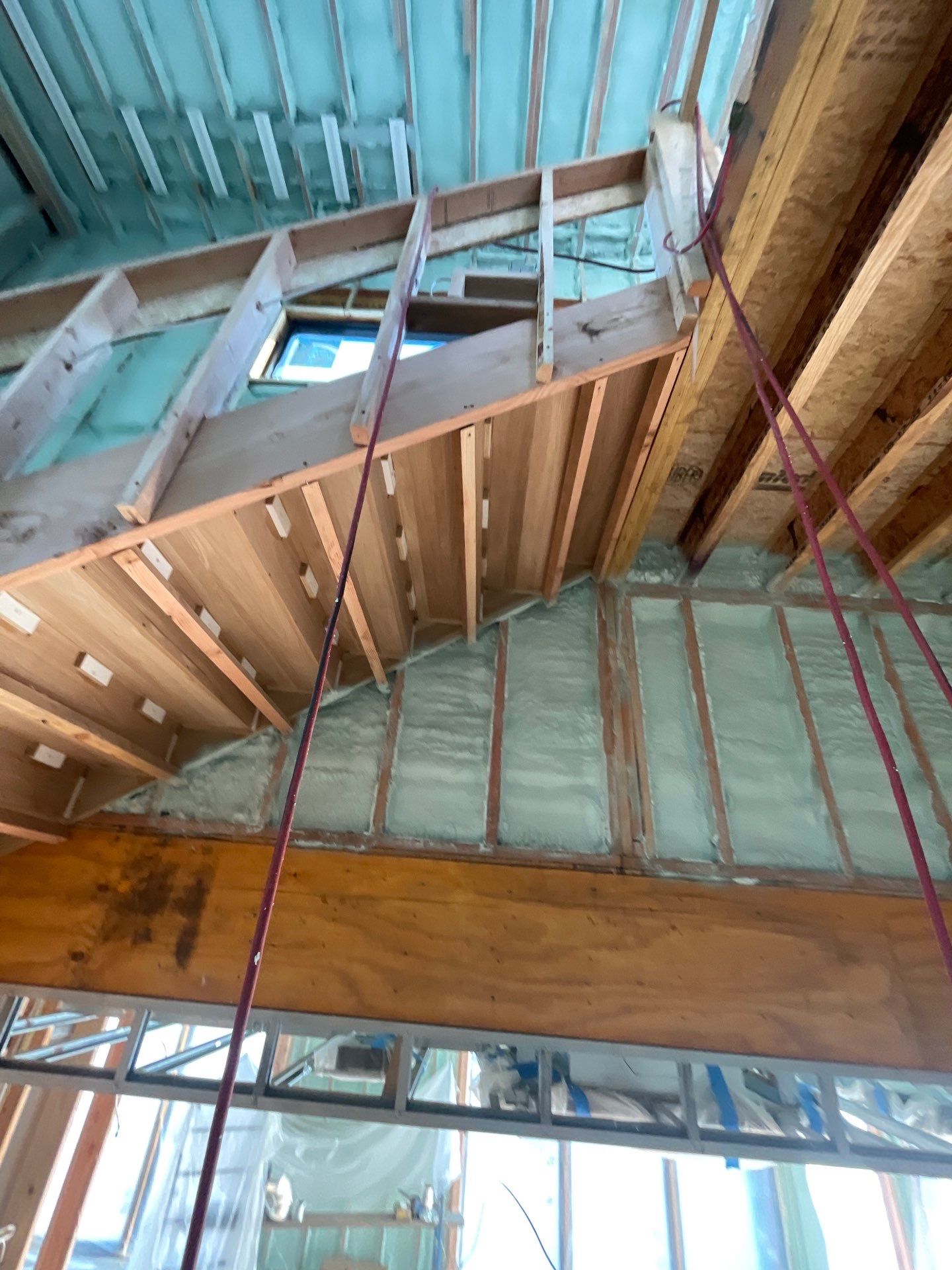 New Construction using Closed Cell Spray Foam by NYS Foam & Energy