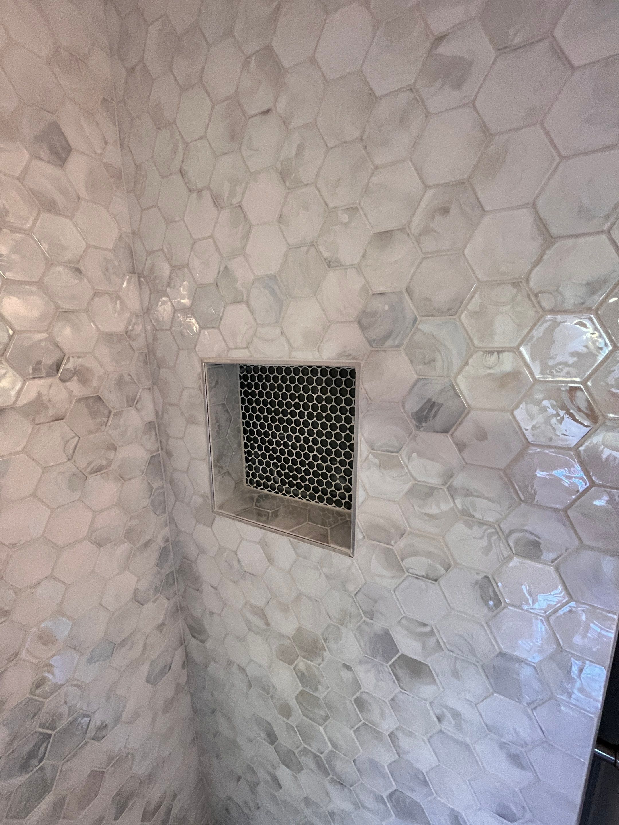 Showers & Floor Home Remodel by Footprints Floors of Chandler 