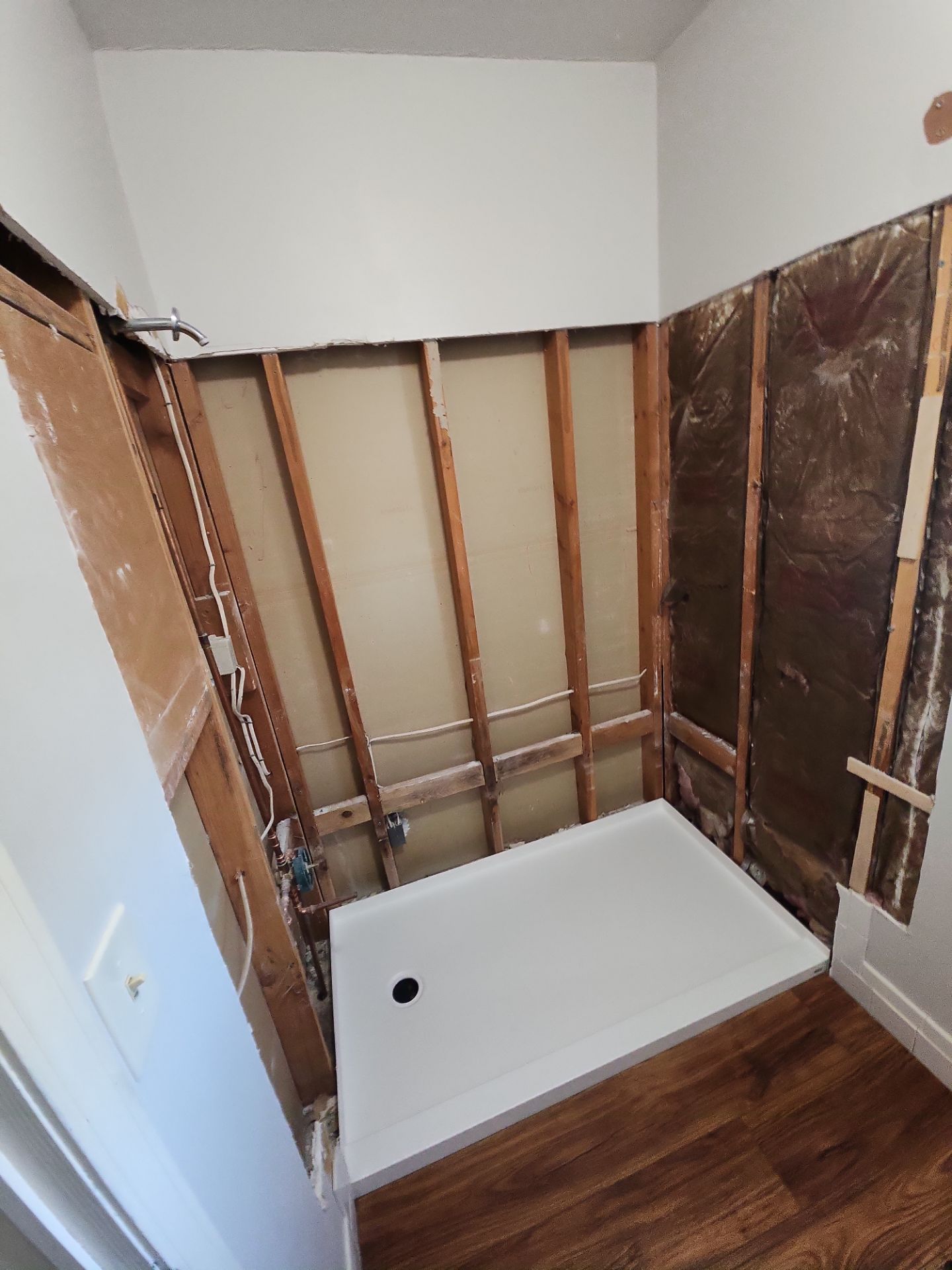 Bathroom Remodel using Acrylic by The Shower Company