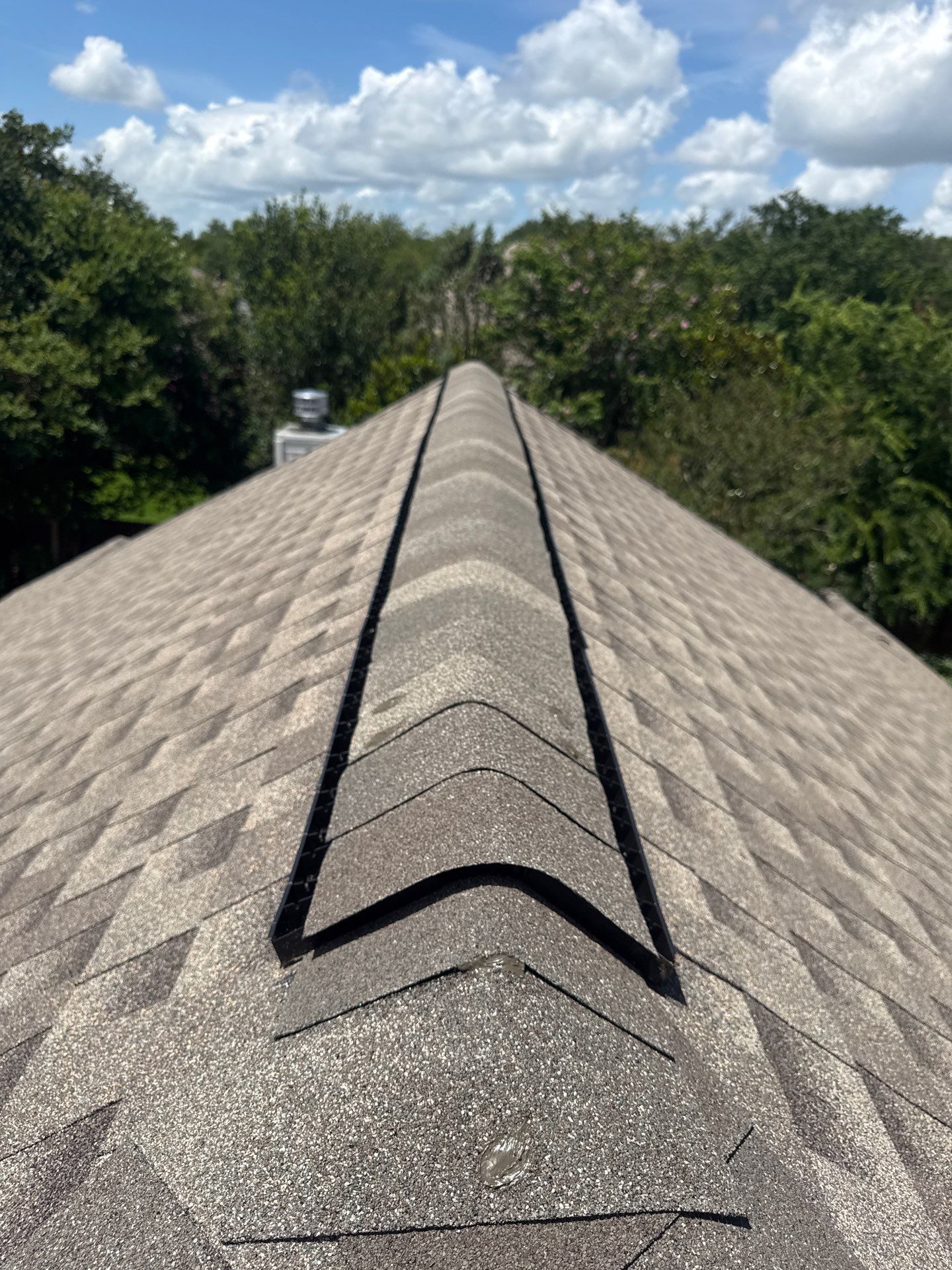 Residential Roof Replacement using GAF - HDZ - Weathered Wood by Action Exteriors Austin