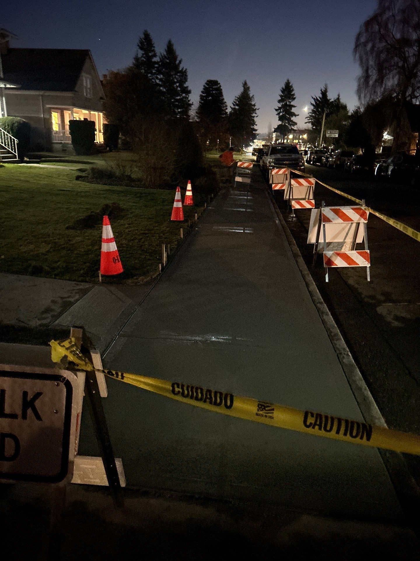 Opal Blue | Concrete Sidewalk by Jireh Asphalt & Concrete Inc 