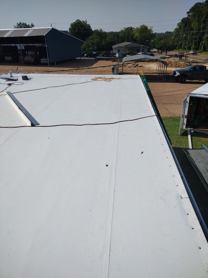 Office Building in Magnolia by Hostetler Roofing