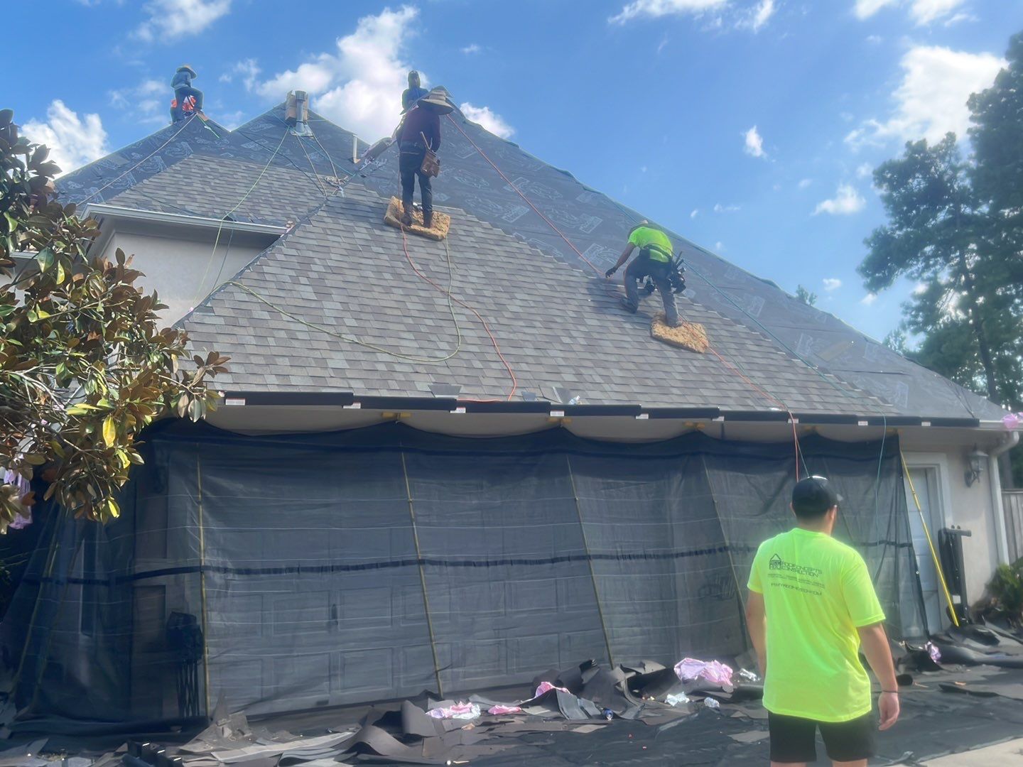 Residential Roofing Installation using Owen's Corning by Roof Concepts Construction